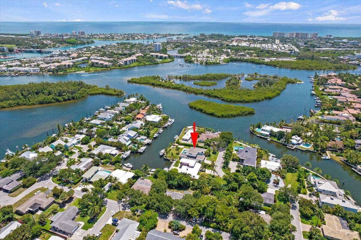 205 Body Court, Jupiter, Jupiter, FL 33477 Aerial View