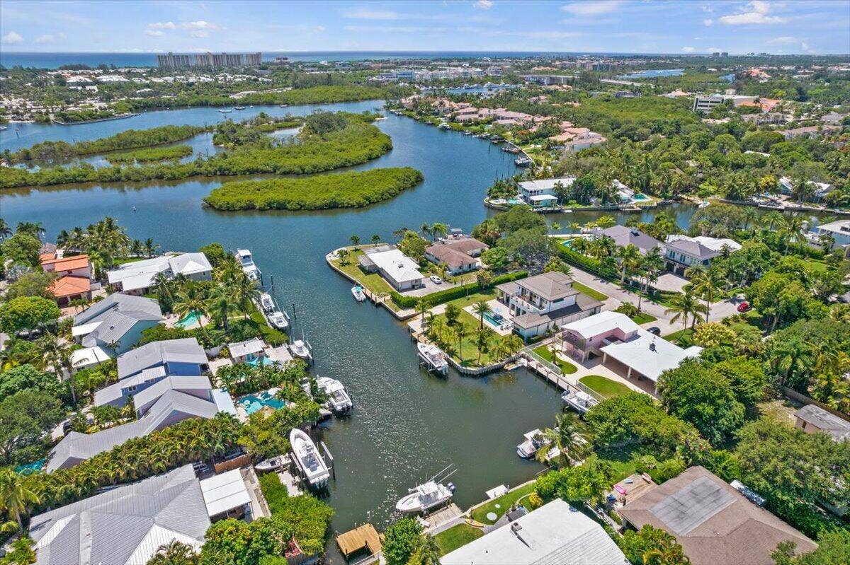 205 Body Court, Jupiter, Jupiter, FL 33477 Aerial View