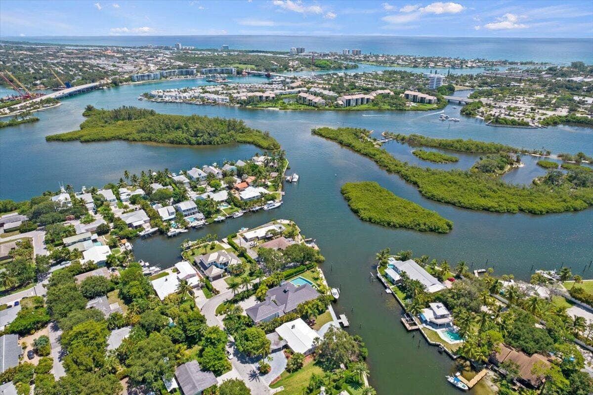 205 Body Court, Jupiter, Jupiter, FL 33477 Aerial View