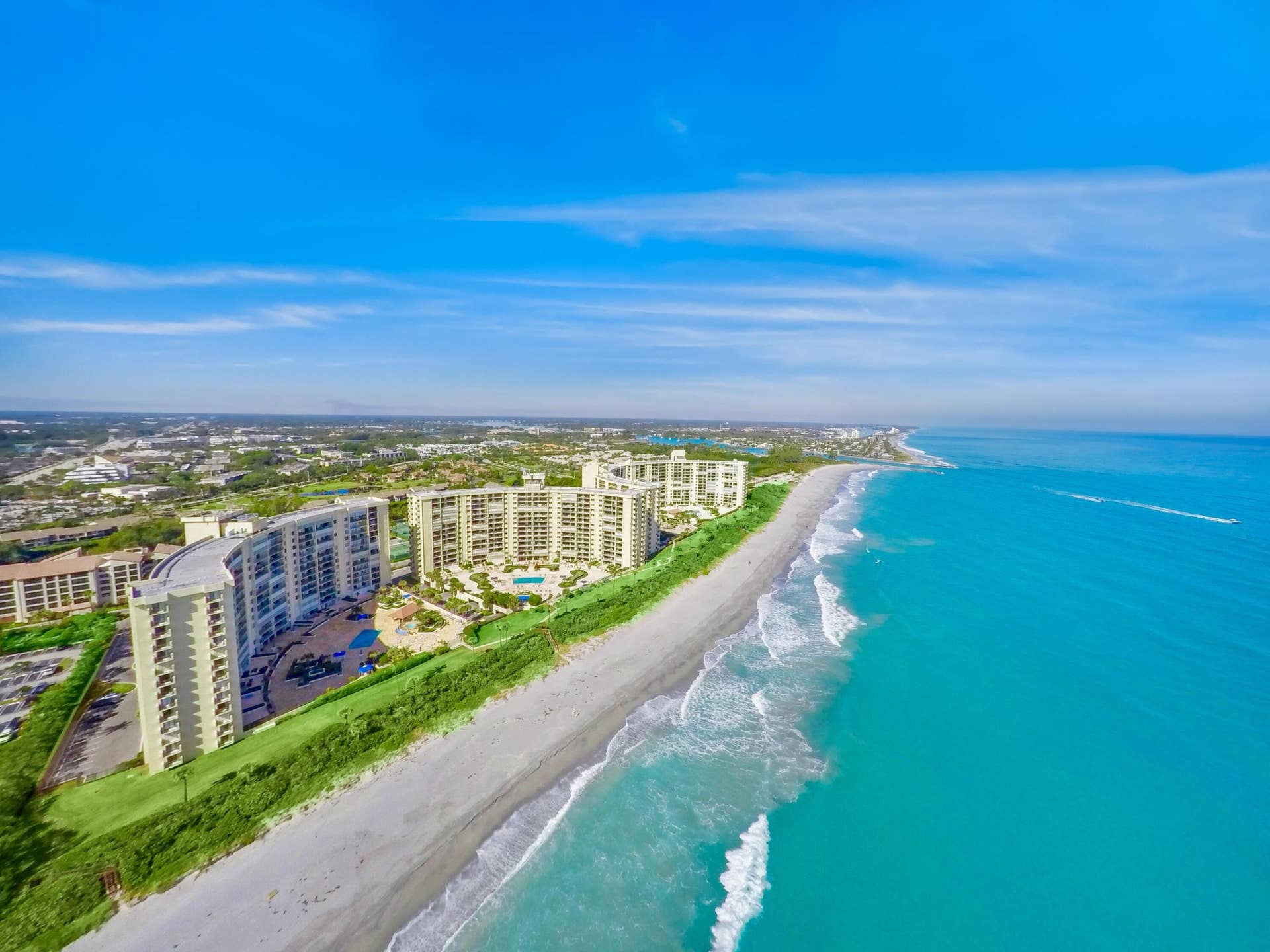 400 OCEAN TRAIL Way, #1208, Jupiter, Jupiter, FL 33477 Aerial View