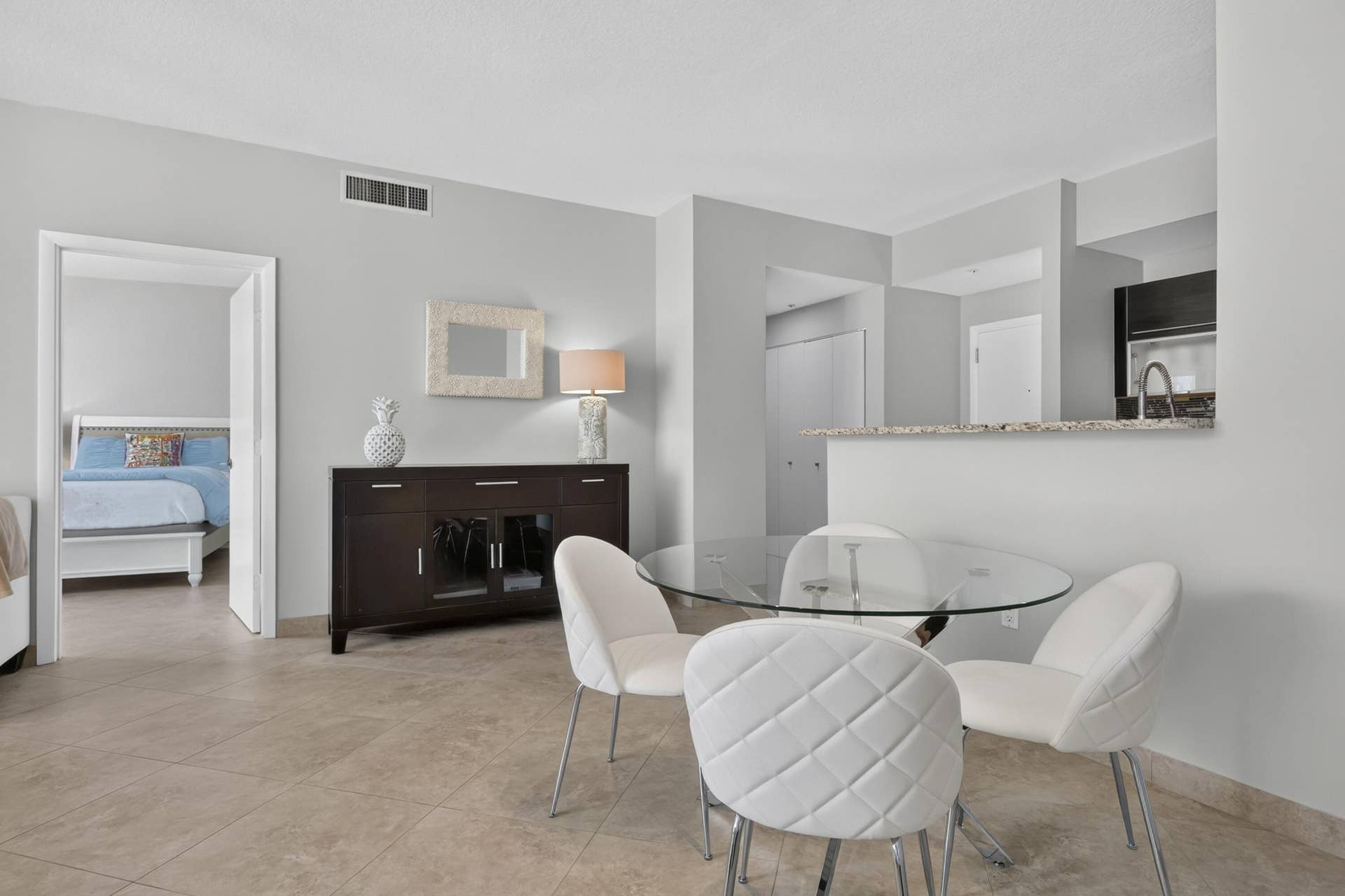 550 Okeechobee Boulevard, #1215, West Palm Beach, FL 33401 Dining Area, Buffet Cabinet