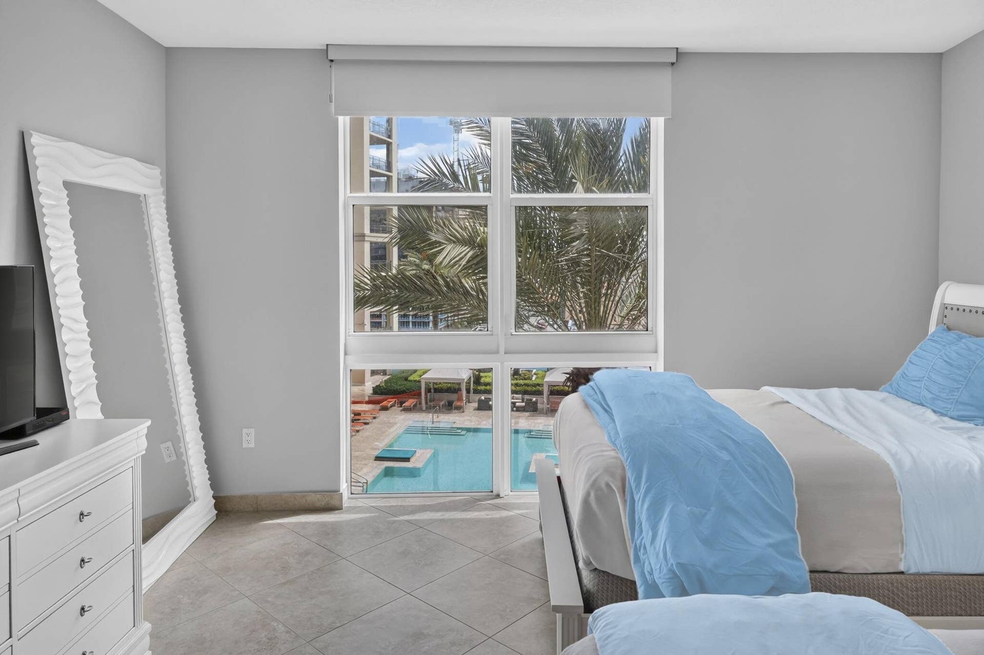 550 Okeechobee Boulevard, #1215, West Palm Beach, FL 33401 Guest Bedroom Views