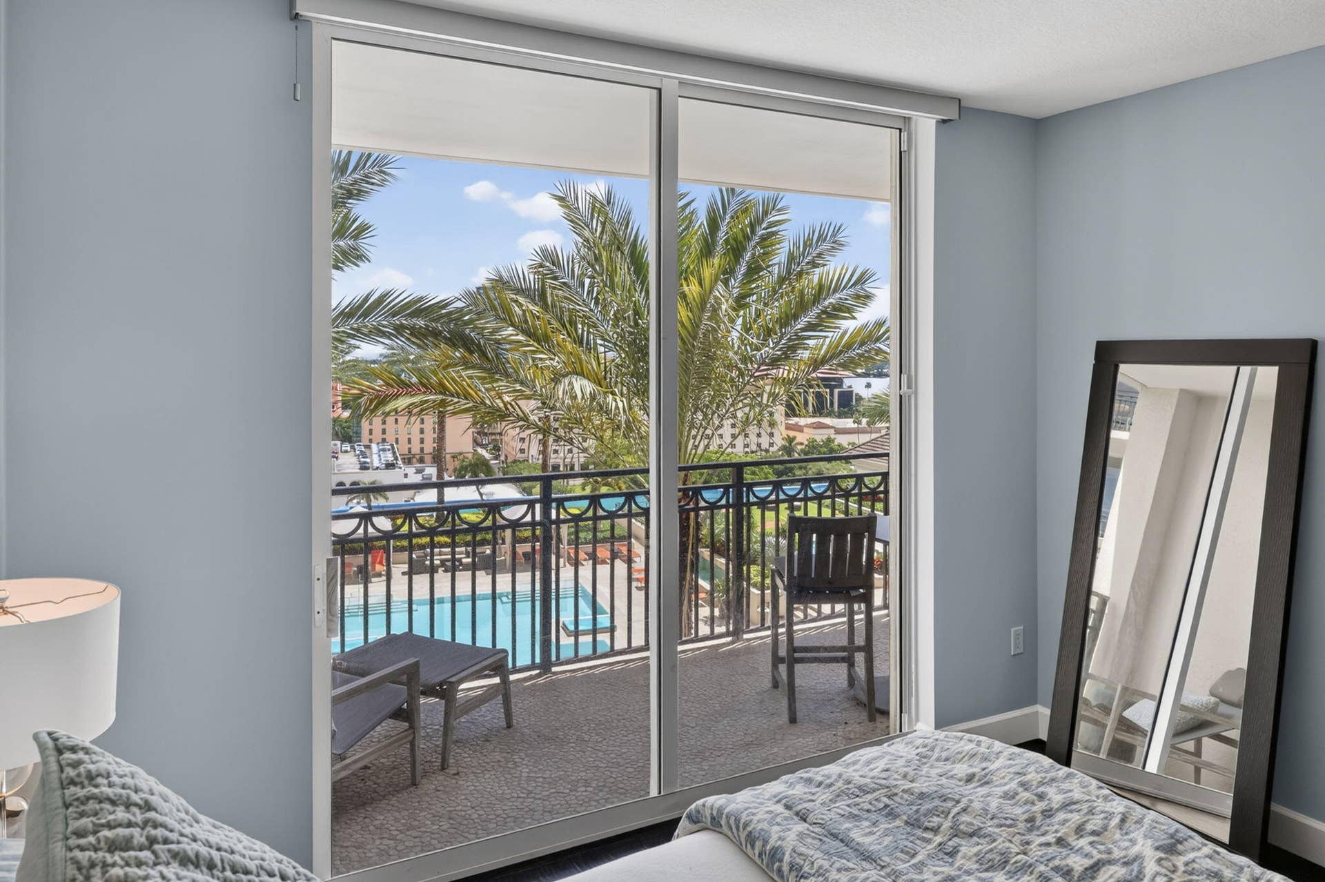 550 Okeechobee Boulevard, #1215, West Palm Beach, FL 33401 Primary Bedroom Views