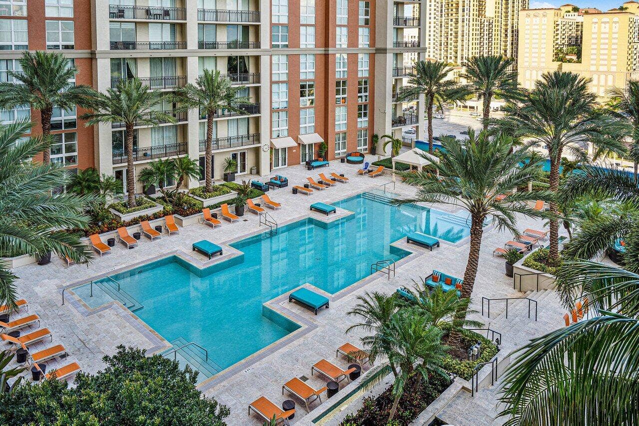 550 Okeechobee Boulevard, #1215, West Palm Beach, FL 33401 Resort-Style Heated Pool