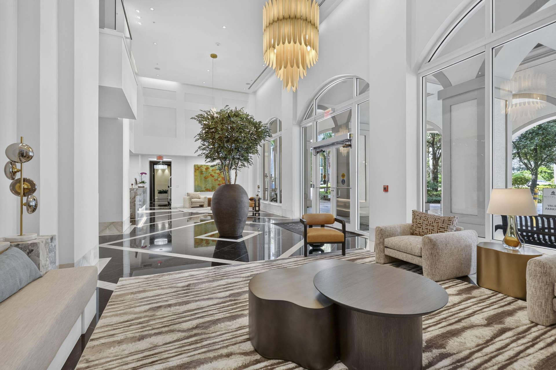550 Okeechobee Boulevard, #1215, West Palm Beach, FL 33401 Newly Remodeled Main Lobby