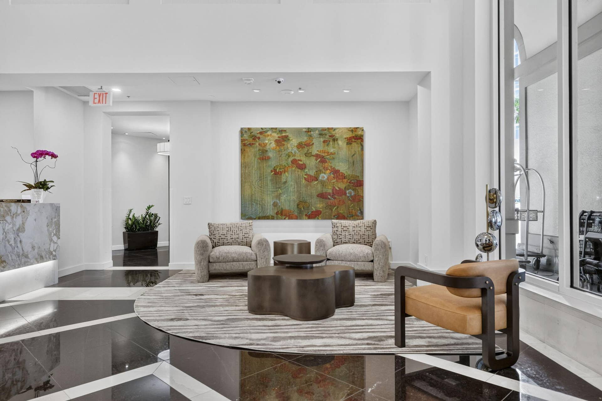550 Okeechobee Boulevard, #1215, West Palm Beach, FL 33401 Newly Remodeled Main Lobby