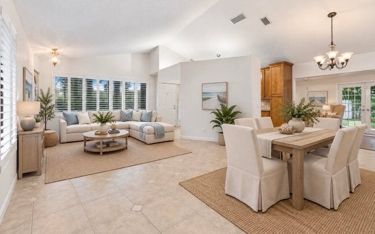 101 TIMBER Lane, Jupiter, FL 33458 AI staging in this picture
