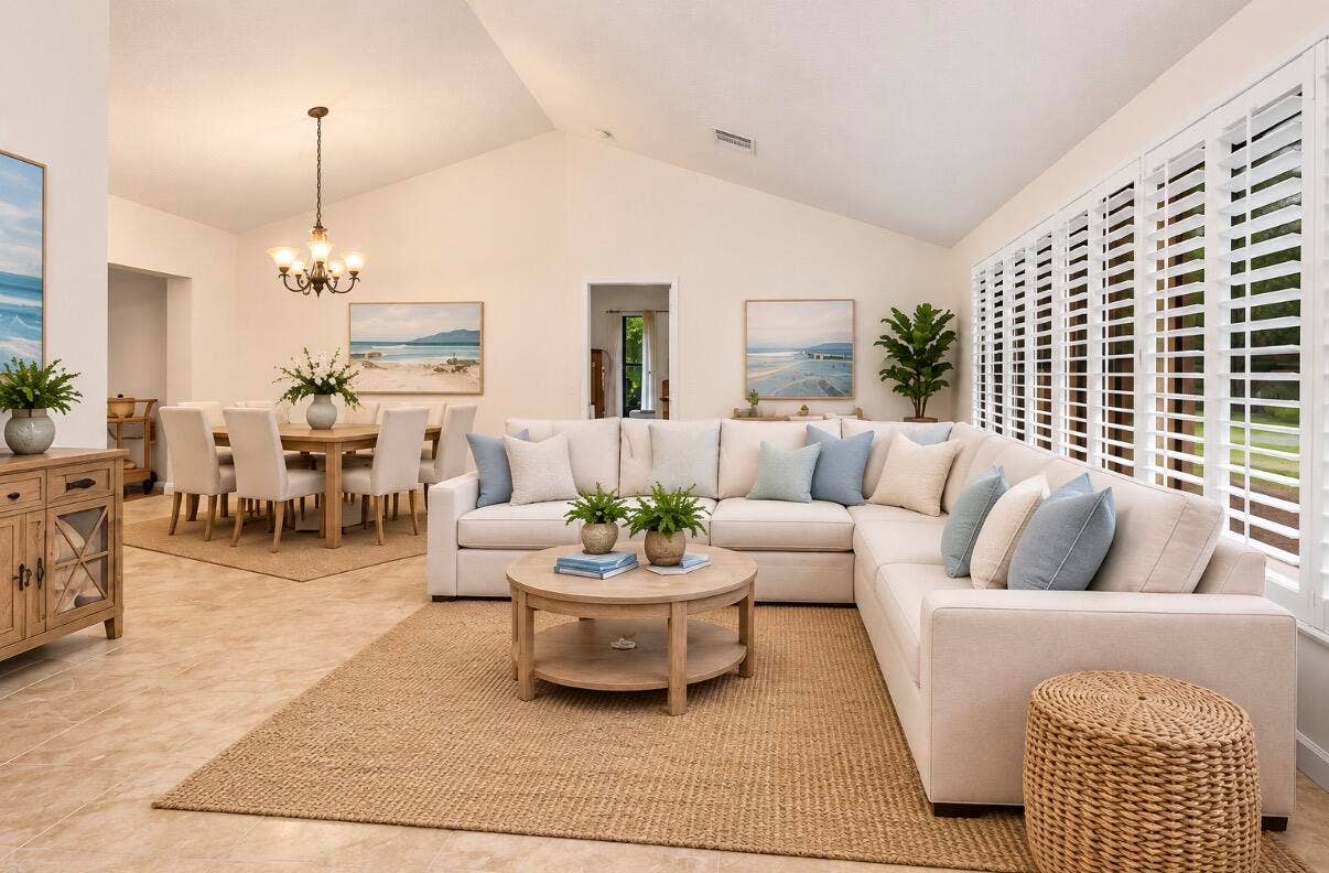 101 TIMBER Lane, Jupiter, FL 33458 AI staging in this picture