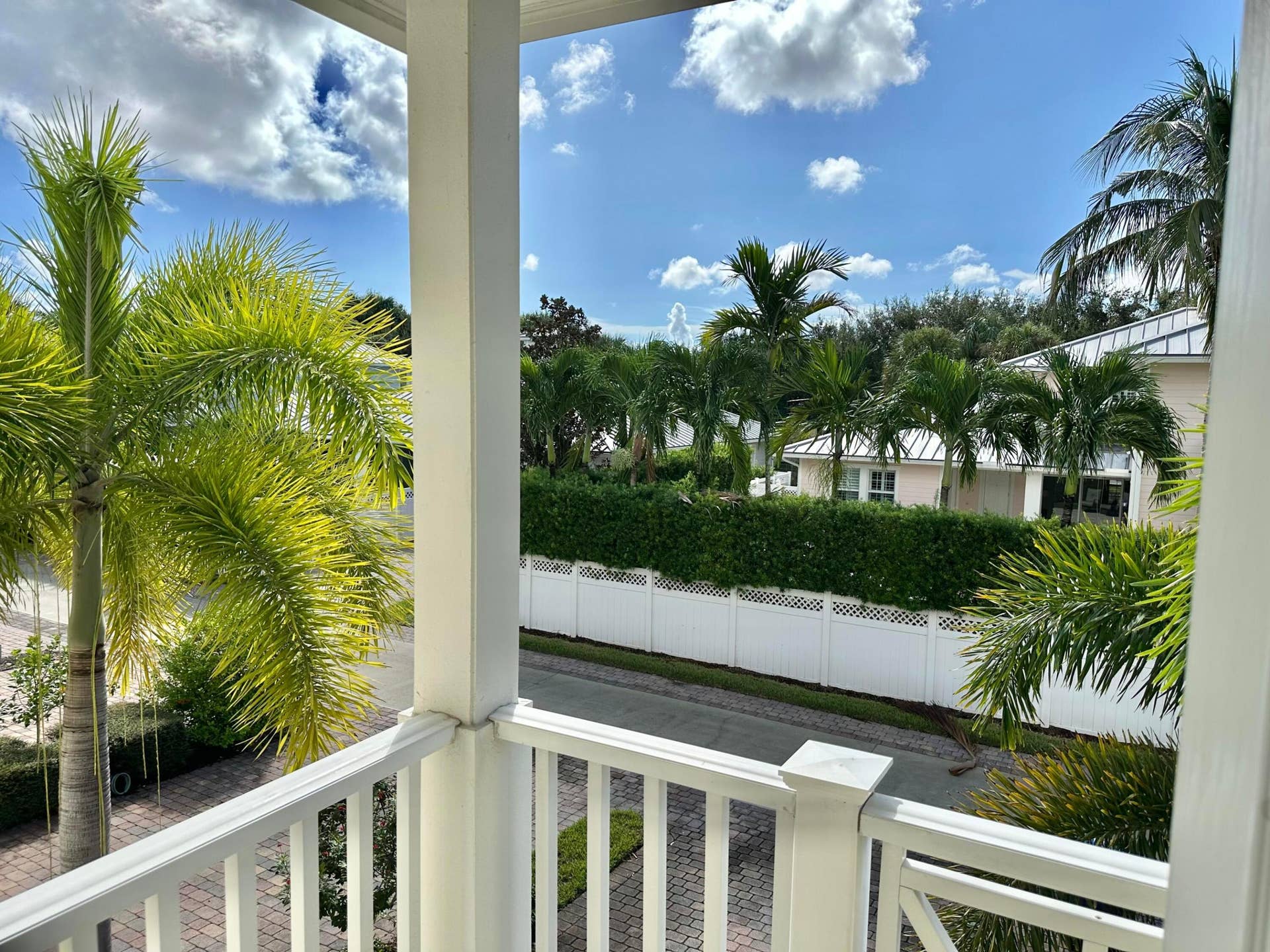 1454 S Jeaga Drive, Jupiter, Jupiter, FL 33458 Rear Balcony