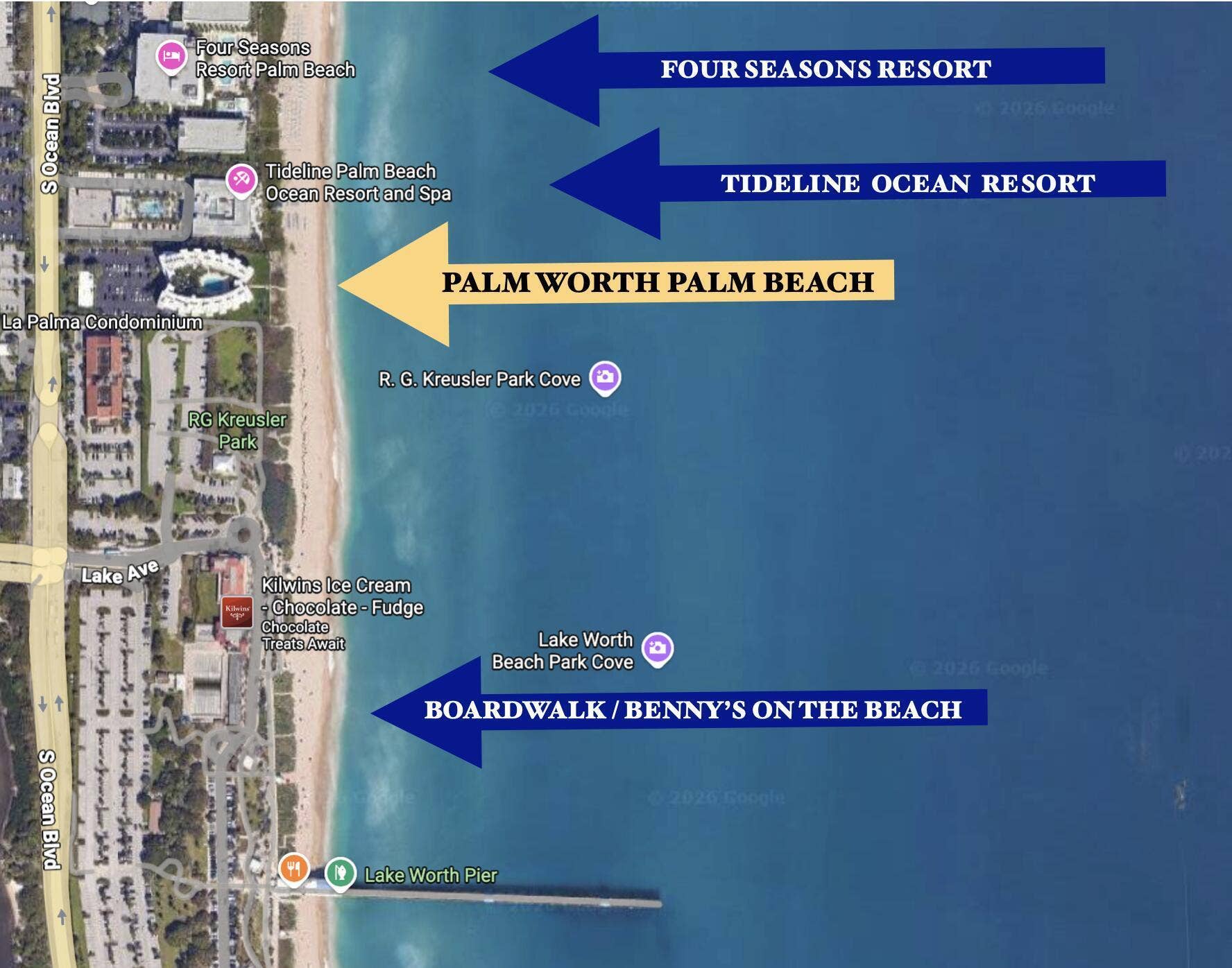 2850 S Ocean Boulevard, #PH-514, Palm Beach, FL 33480 AMAZING LOCATION