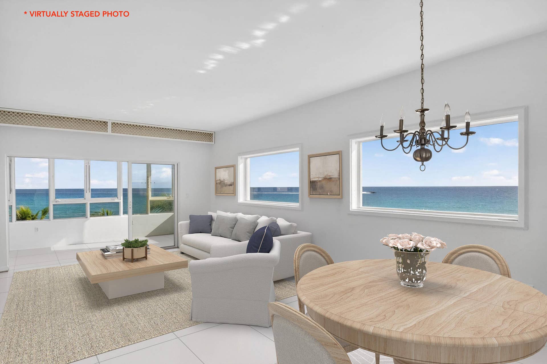 2850 S Ocean Boulevard, #PH-514, Palm Beach, FL 33480 VIRTUAL LIVING ROOM 1
