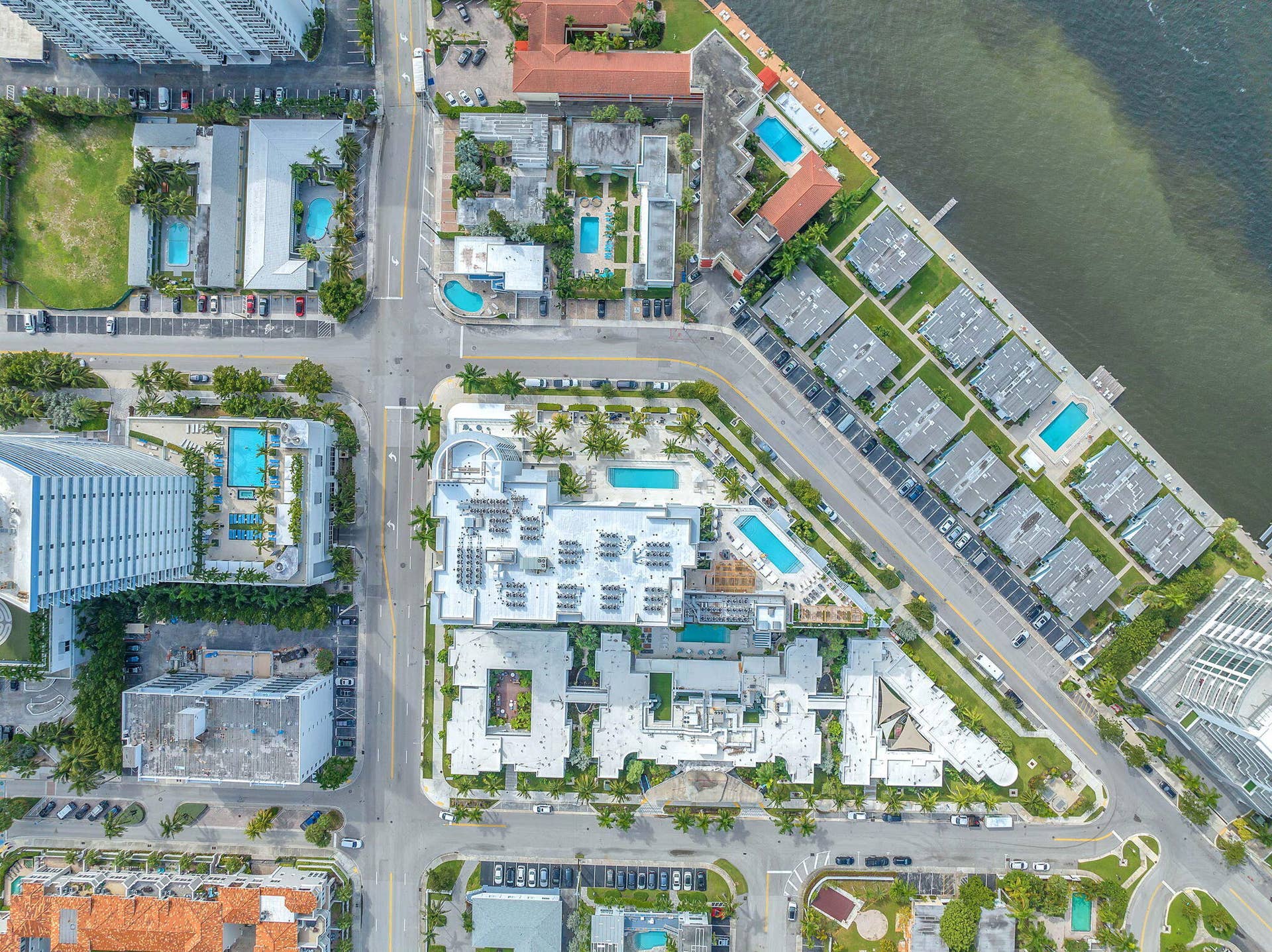 401 N BIRCH Road, #512, Fort Lauderdale, FL 33304 TH Ariel View