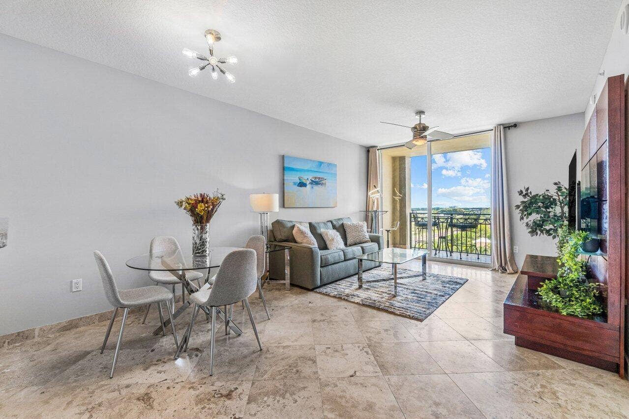 Living / Dining Areas & Covered Balcony