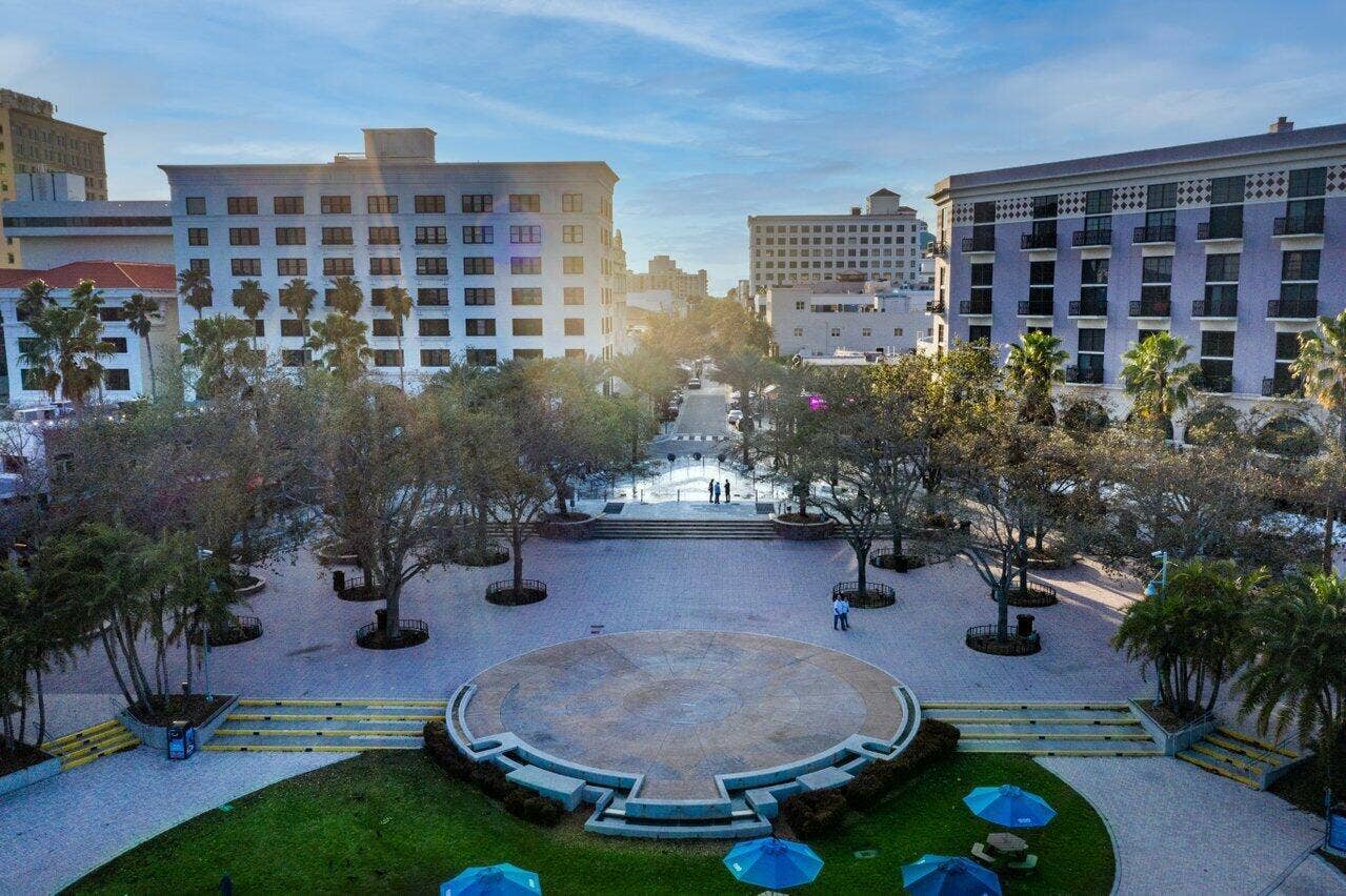 WPB Centennial Square and Fountain Pa