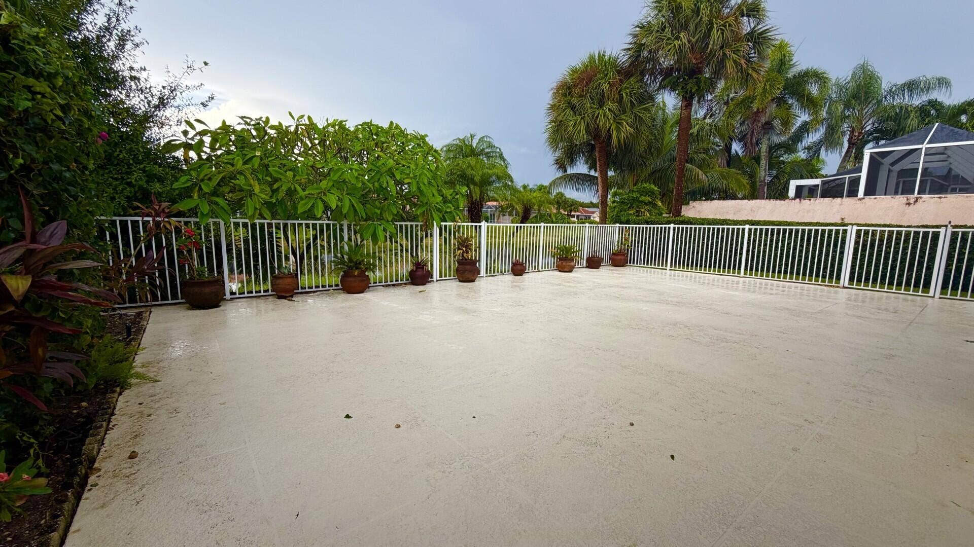 2683 Irma Lake Drive, West Palm Beach, FL 33411 Fenced Patio
