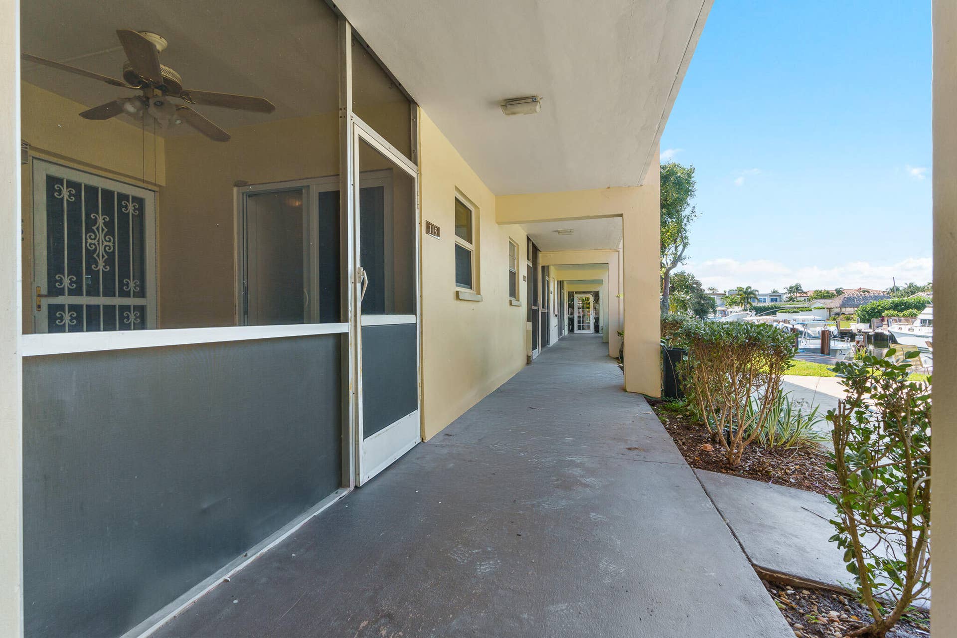 Front of unit