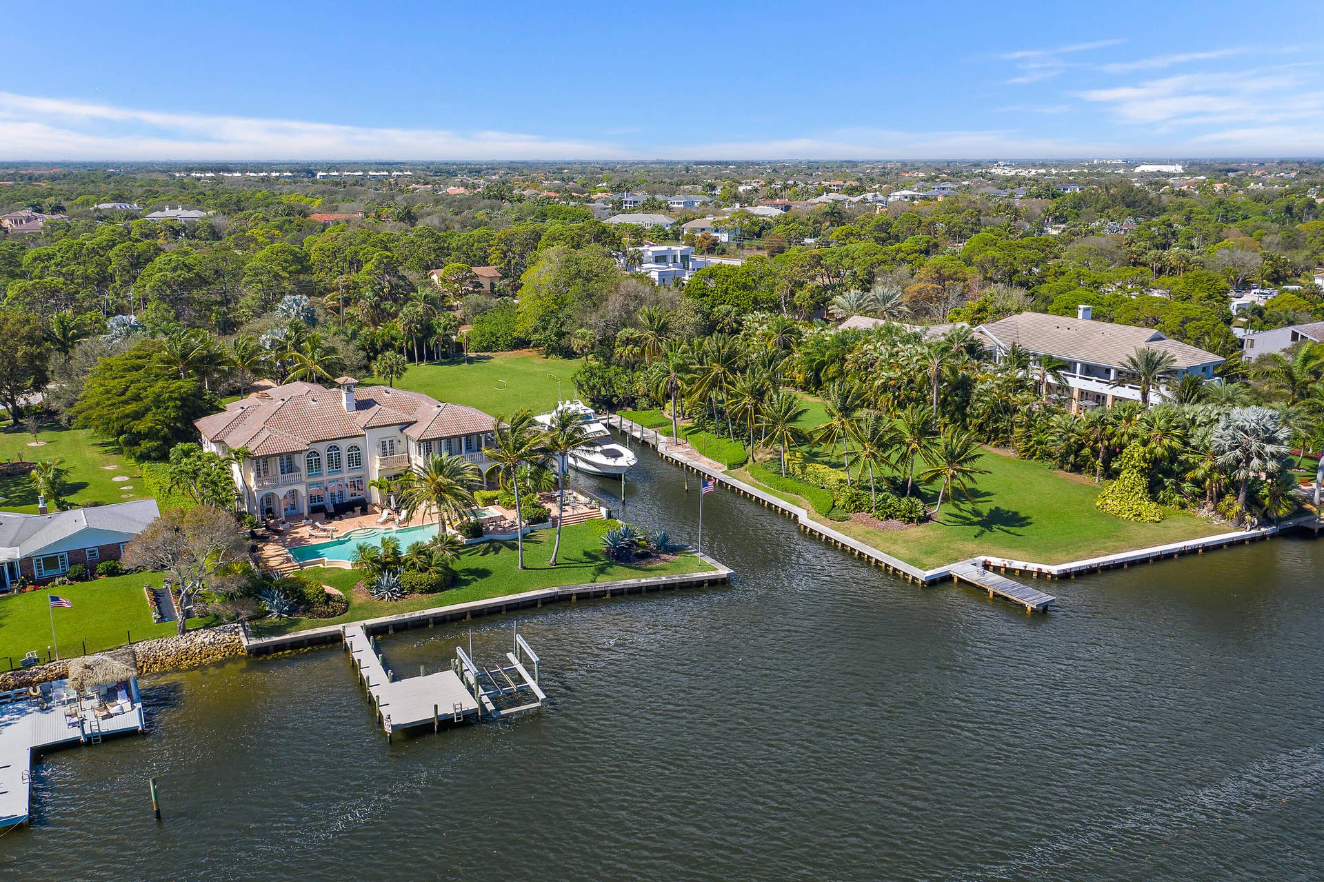 14898 PALMWOOD Road, Palm Beach Gardens, FL 33410 Wide Water Views