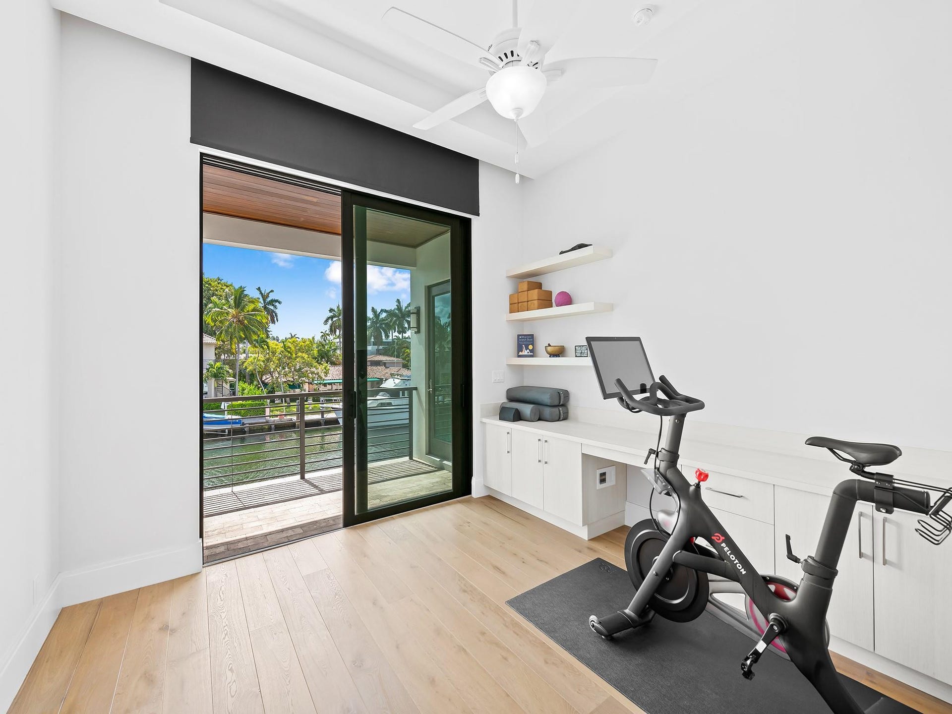 301 NE 23RD Avenue, Fort Lauderdale, FL 33305 Bedroom or gym, another spacious room with plenty of natural light. Electric blinds