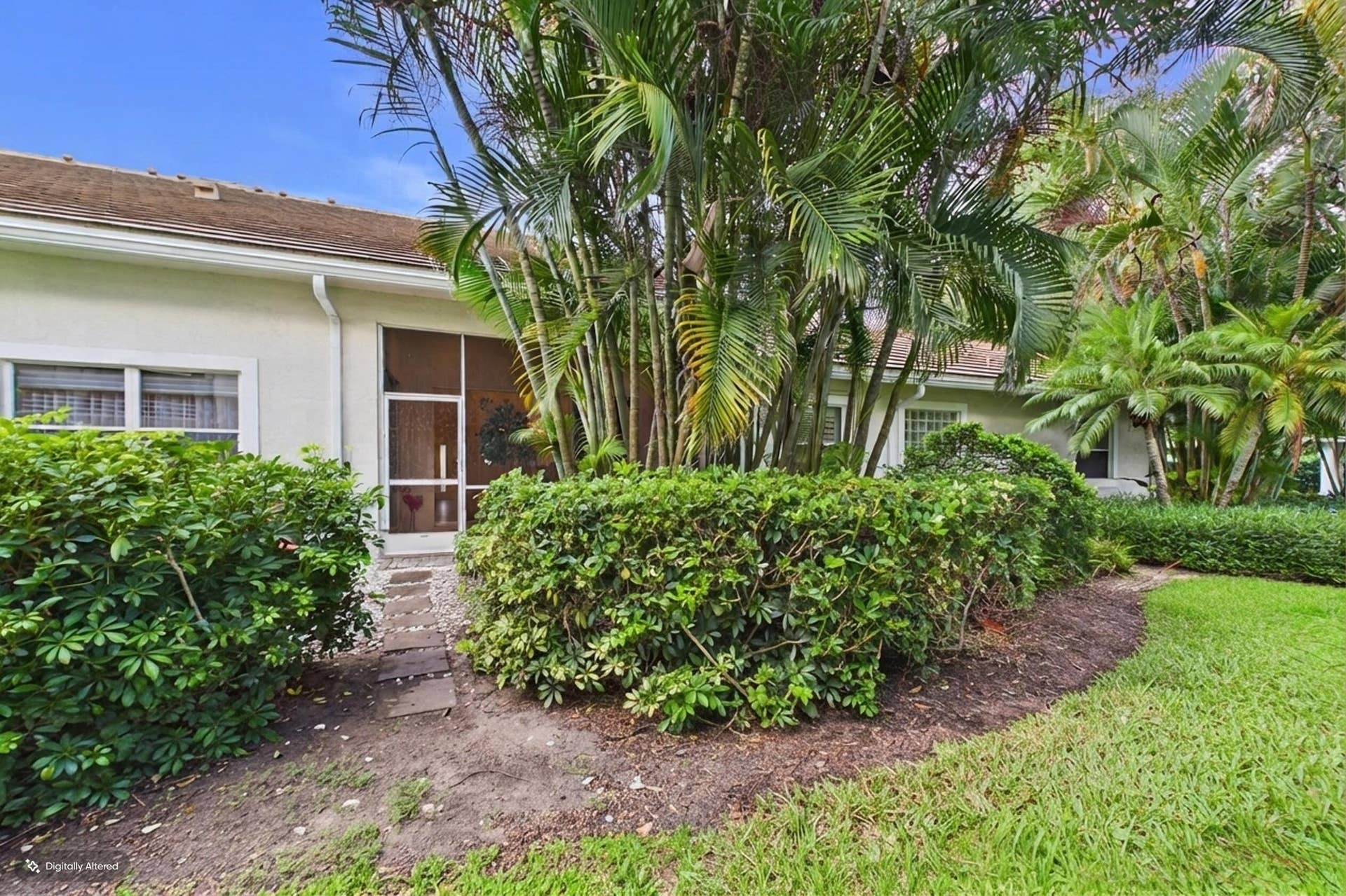412 Coral Cove Drive, North Palm Beach, FL 33408 Rear of Residence