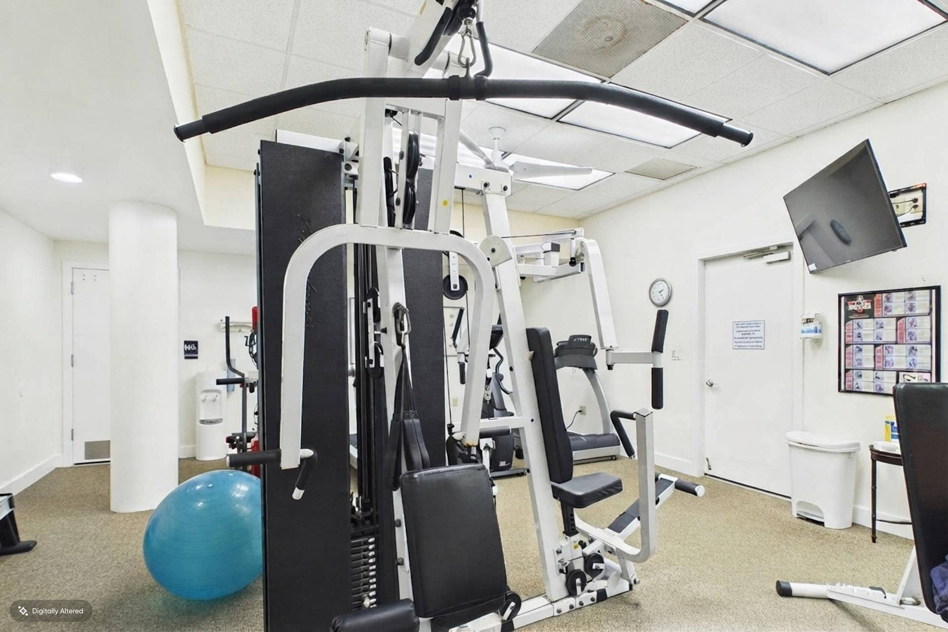 412 Coral Cove Drive, North Palm Beach, FL 33408 Marina Clubhouse Fitness area