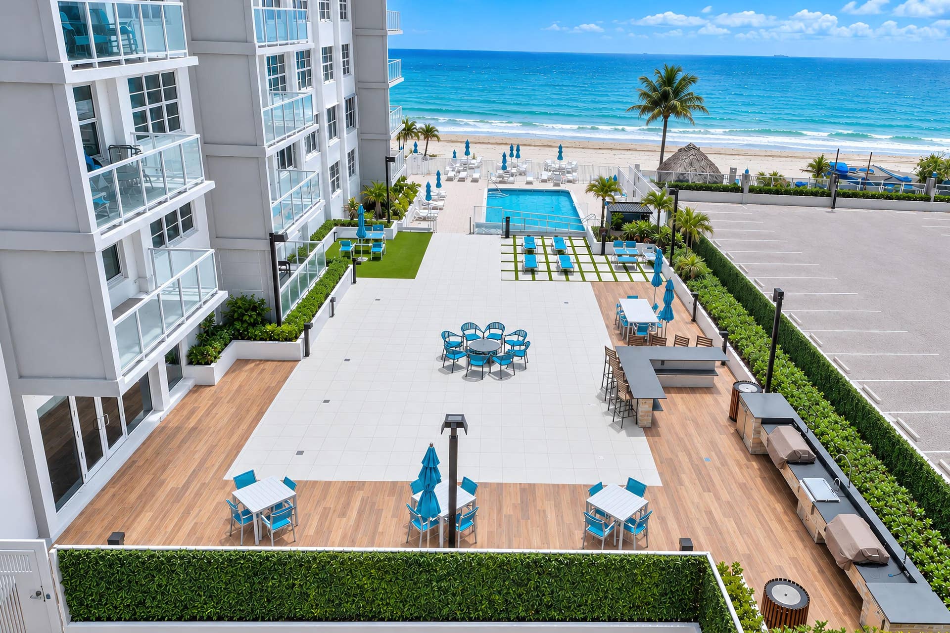 3750 Galt Ocean Drive, #Unit 1710, Fort Lauderdale, FL 33308 Beautifully Renovated Outdoor Space
