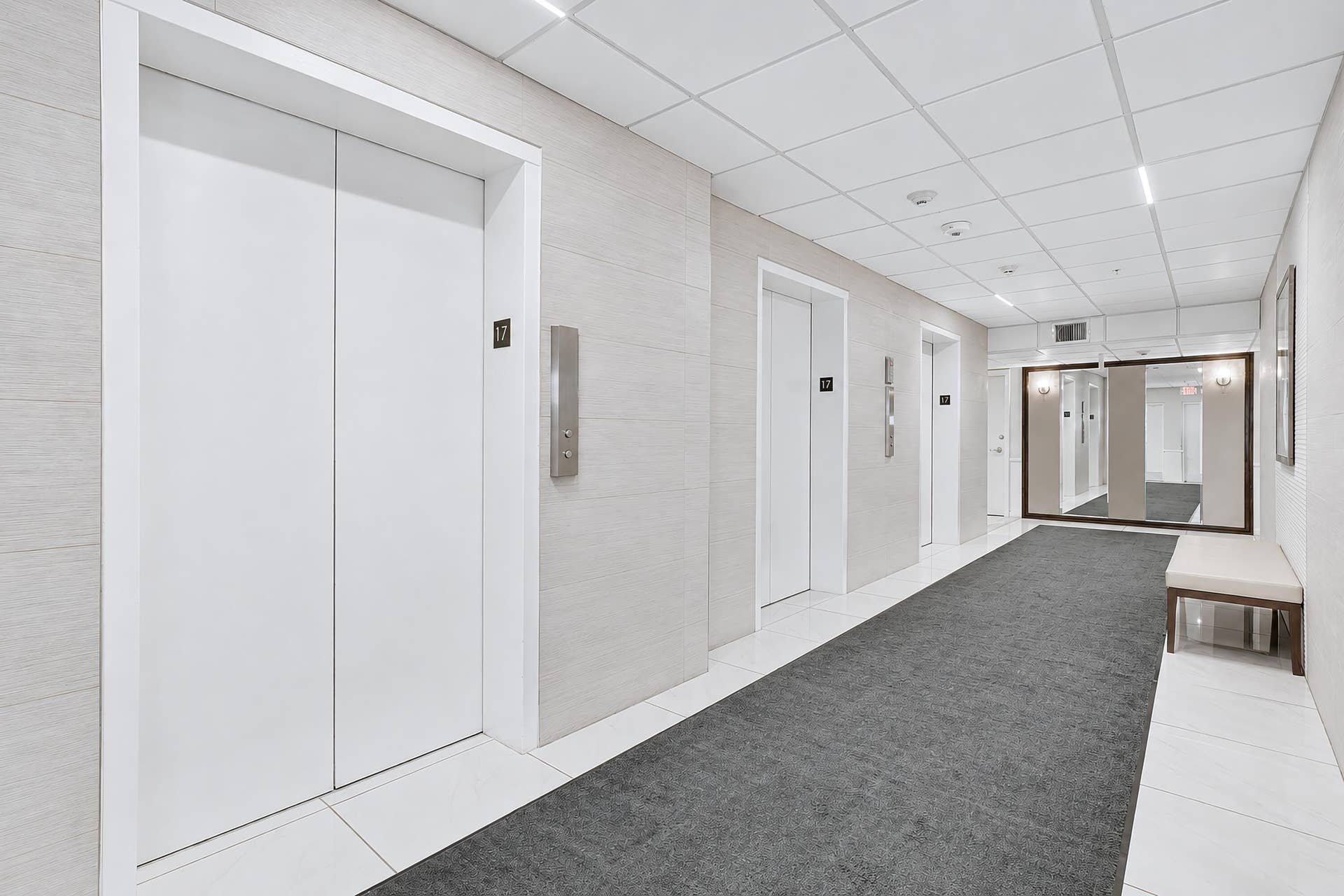 3750 Galt Ocean Drive, #Unit 1710, Fort Lauderdale, FL 33308 17th Floor Elevator Lobby