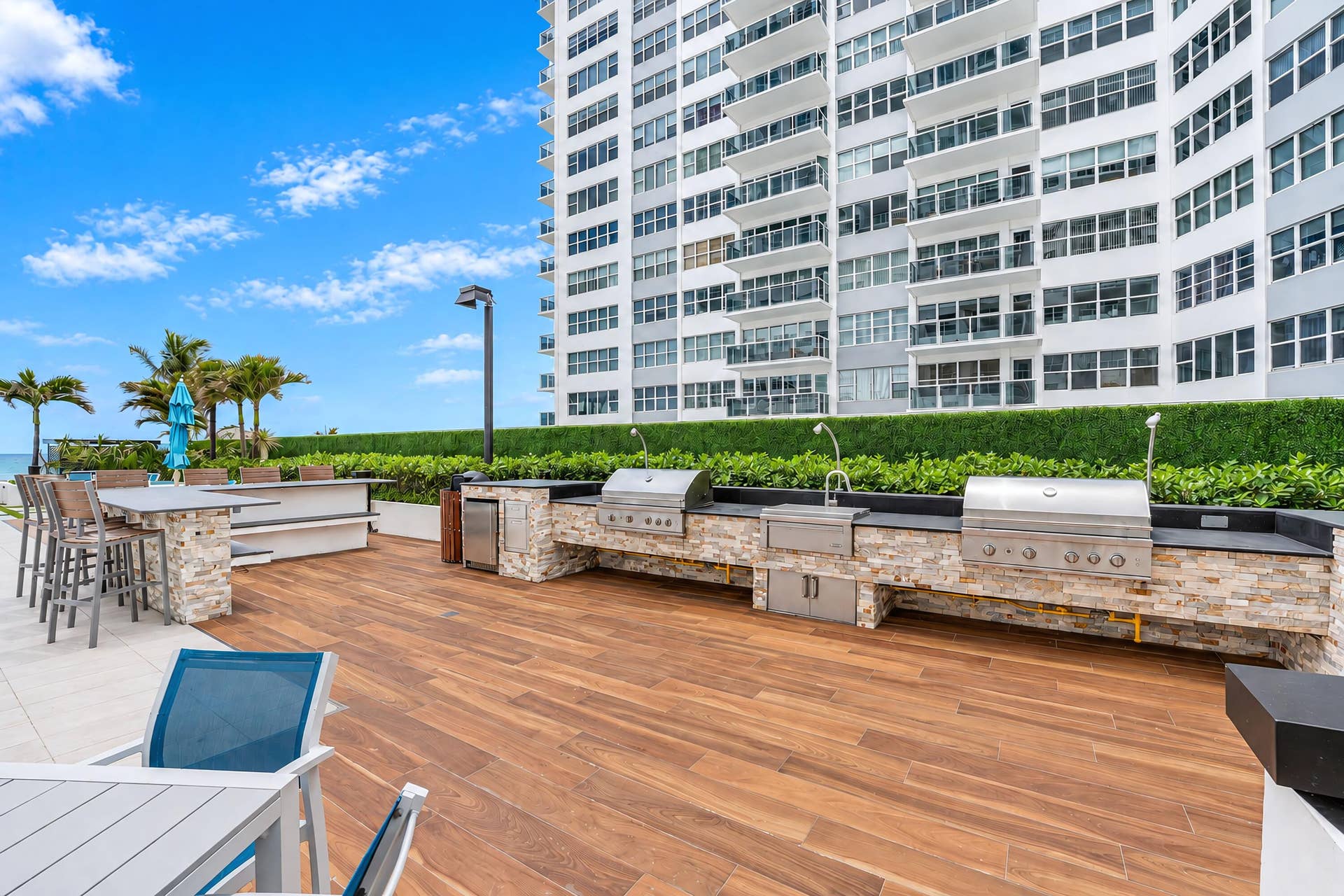 3750 Galt Ocean Drive, #Unit 1710, Fort Lauderdale, FL 33308 Newly Renovated Grilling Stations