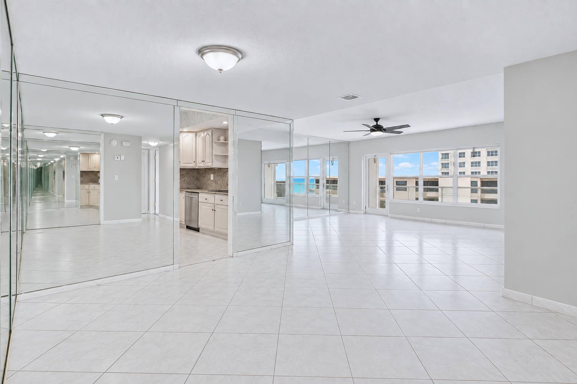 3750 Galt Ocean Drive, #Unit 1710, Fort Lauderdale, FL 33308 Dining Space & Living Room