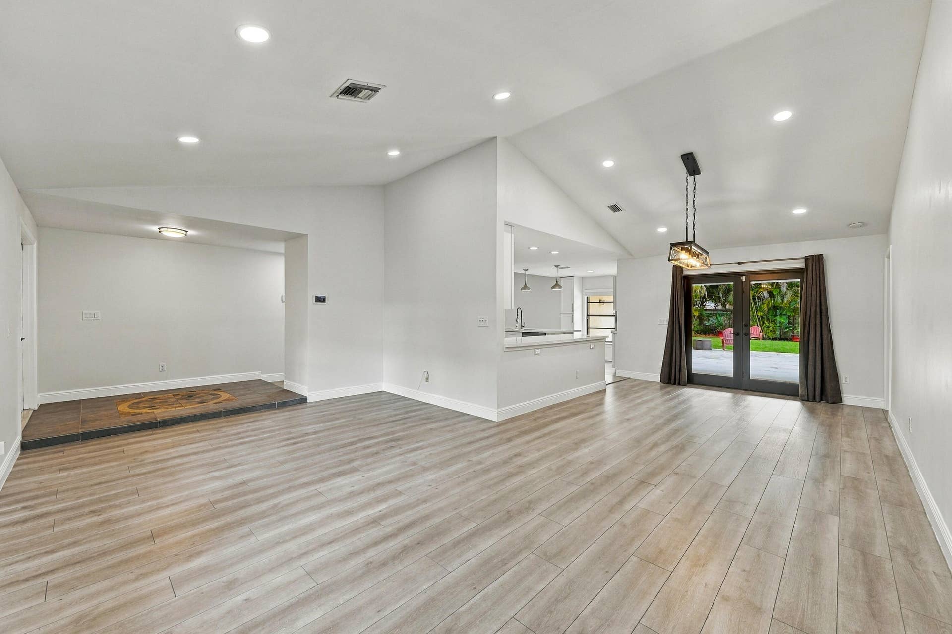9255 NW 18TH Street, Plantation, FL 33322 Living Room and Dining Room