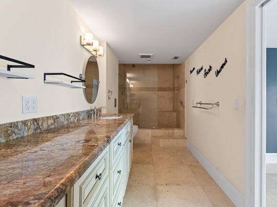 155 YACHT CLUB Drive, #408, North Palm Beach, North Palm Beach, FL 33408 Master Bathroom 2