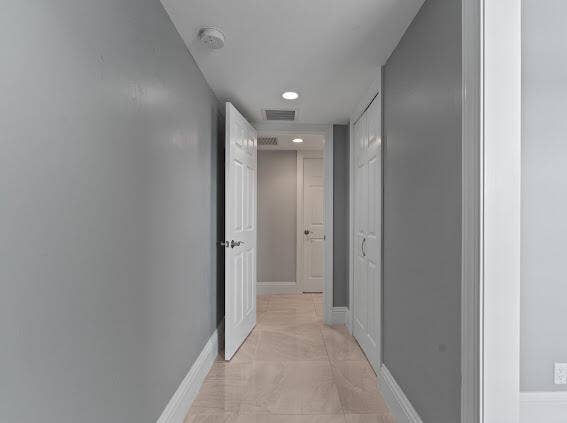 155 YACHT CLUB Drive, #408, North Palm Beach, North Palm Beach, FL 33408 2nd Hallway Leading to 3rd Bedroom with small Closet