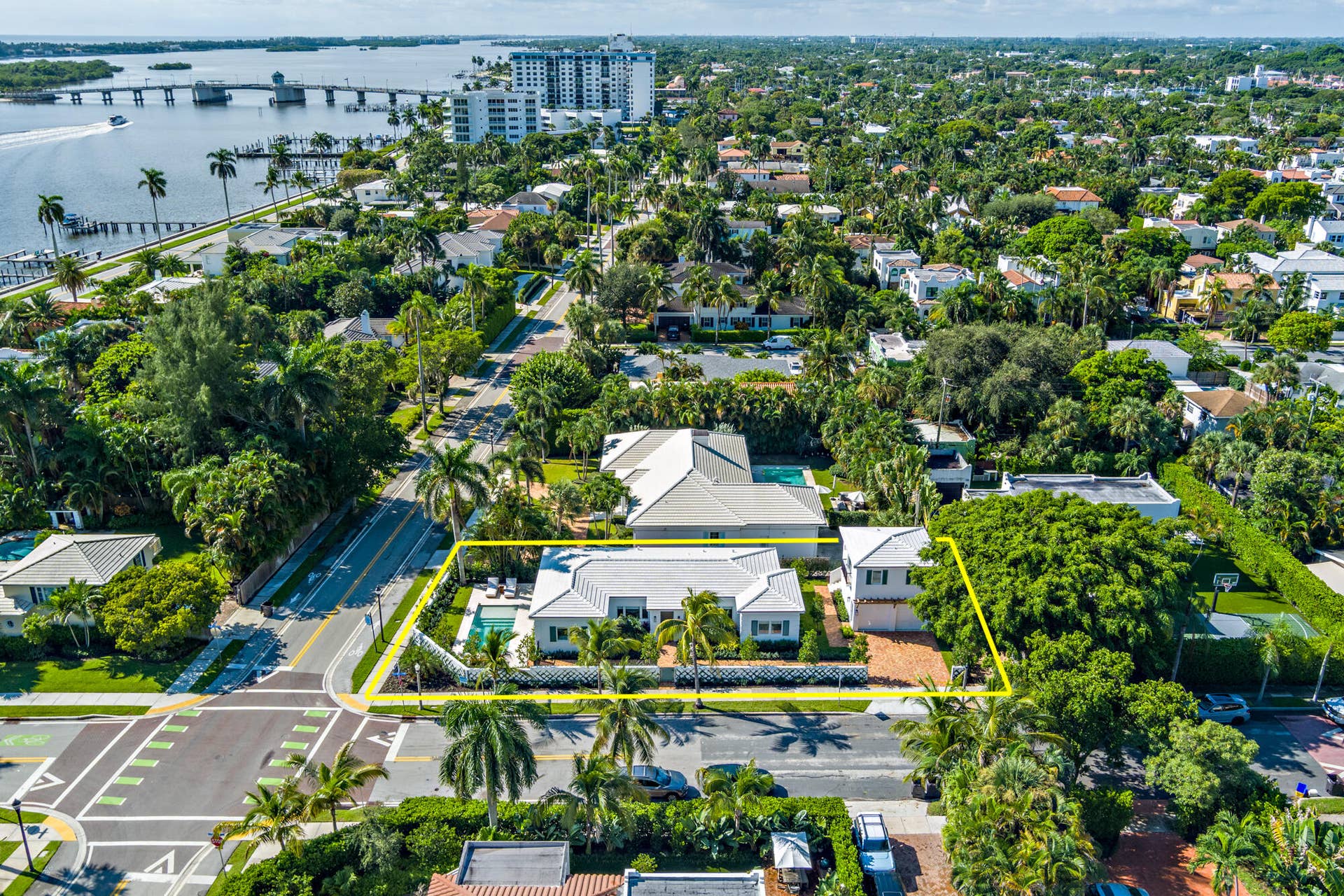 110 Greenwood Drive, West Palm Beach, FL 33405 Aerial