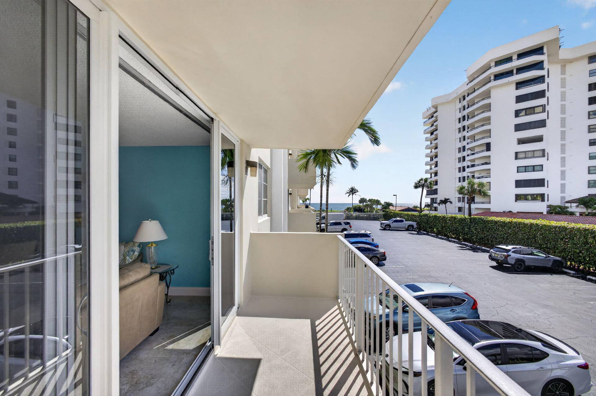 630 OCEAN Drive, #209, Juno Beach, FL 33408 Ocean View from Balcony