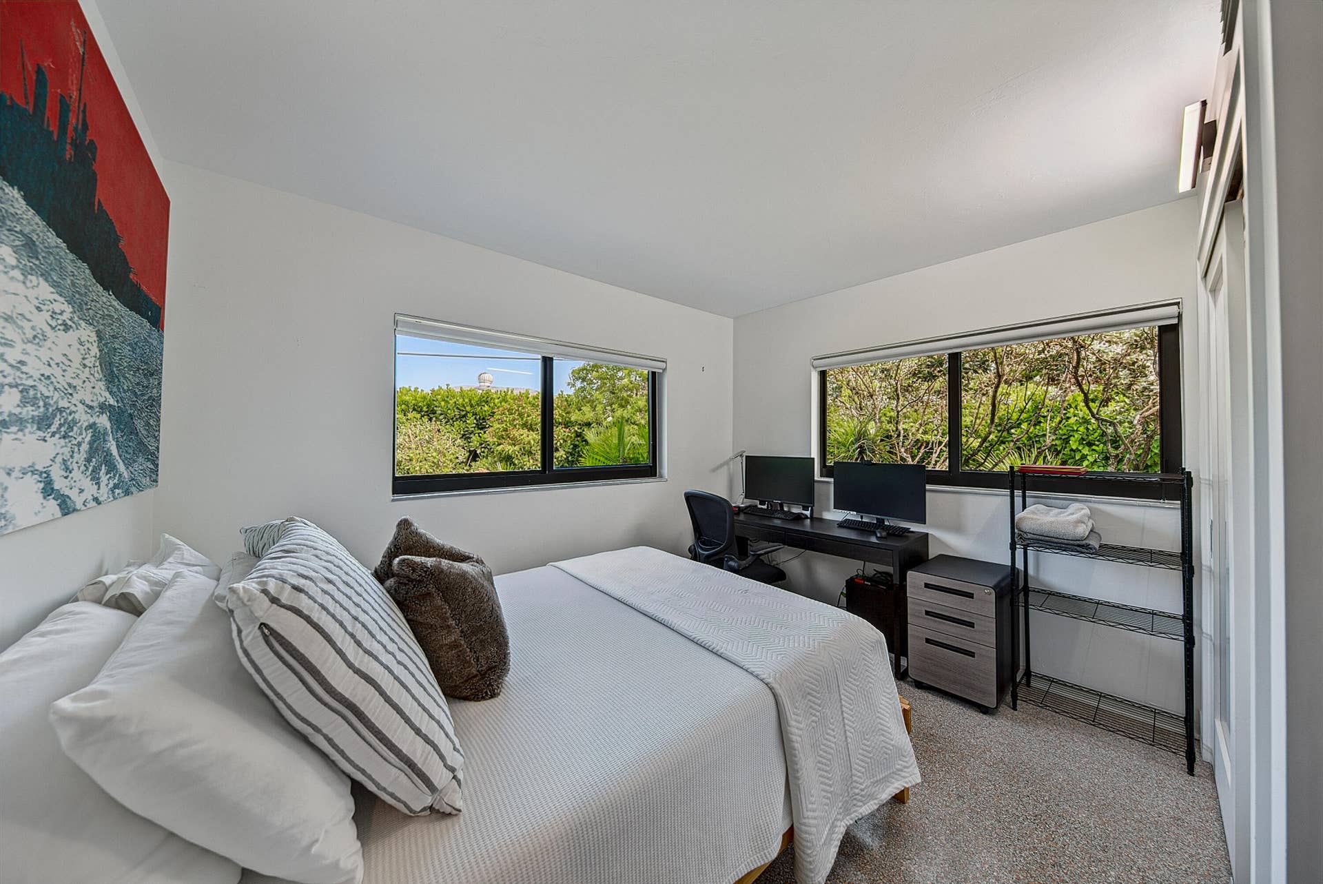 4850 NE 5TH Avenue, Oakland Park, FL 33334 Large Bedroom with room for storage and work space