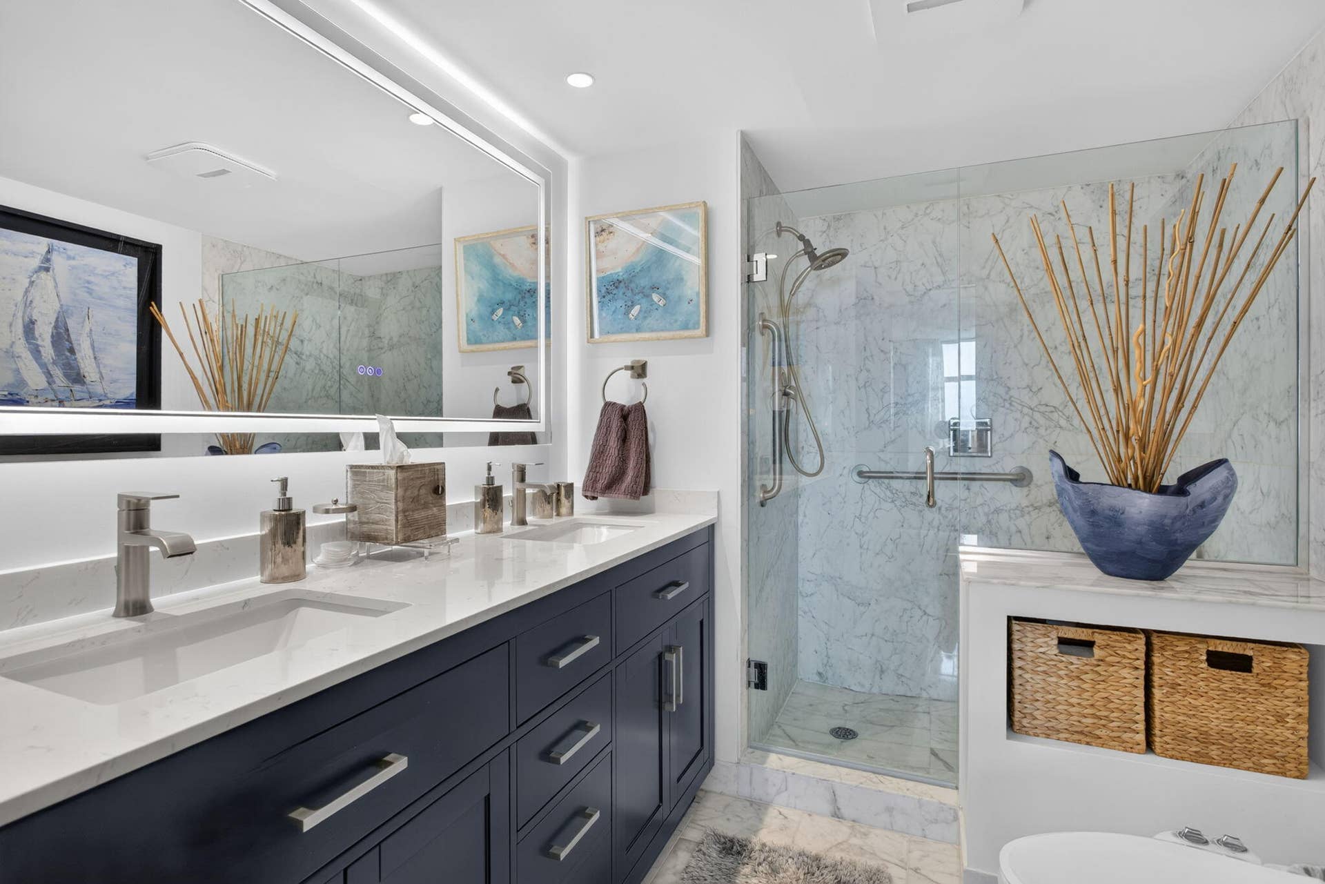 1370 S OCEAN Boulevard, #1705, Pompano Beach, Pompano Beach, FL 33062 Step in Shower
