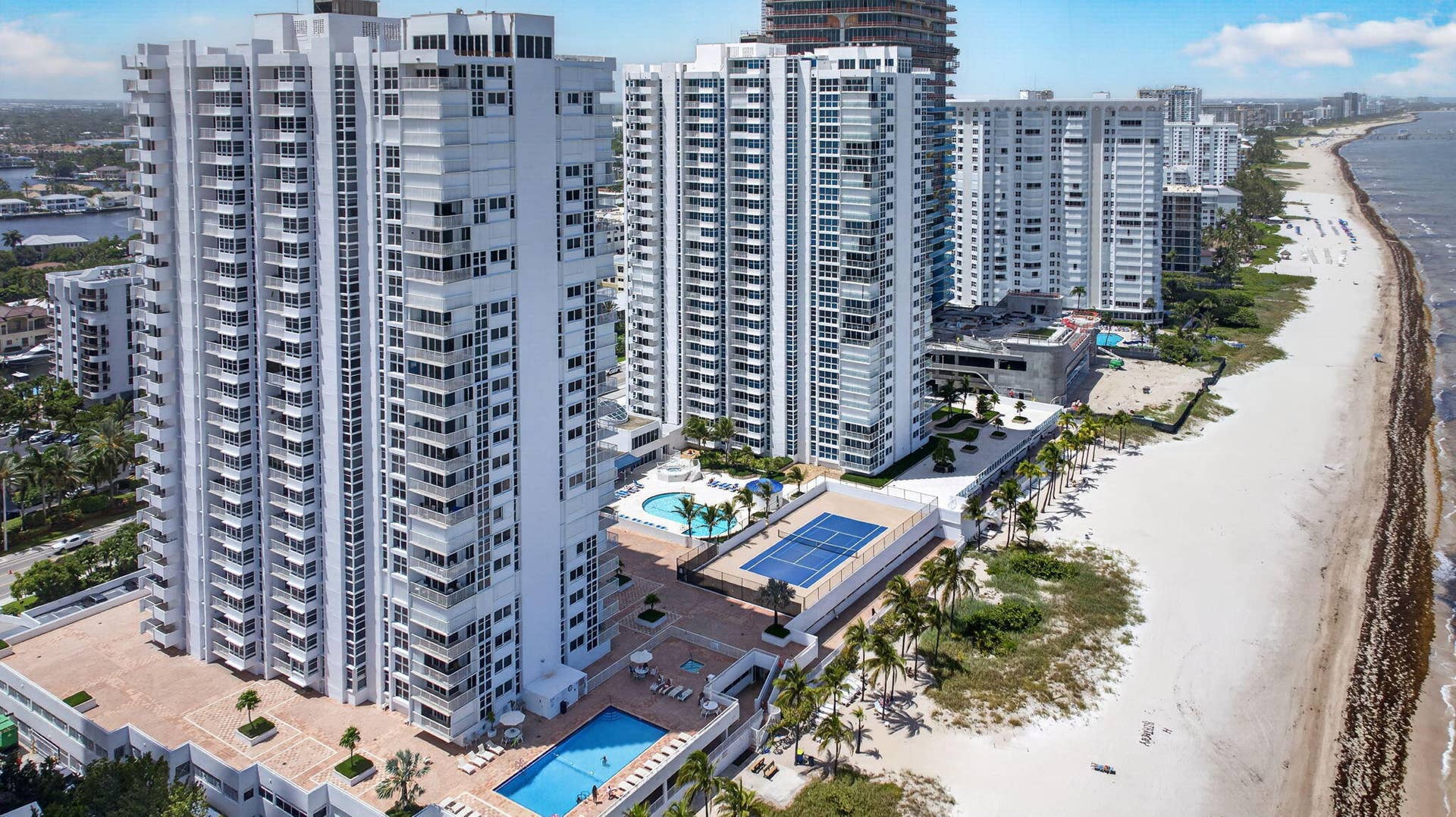 1370 S OCEAN Boulevard, #1705, Pompano Beach, Pompano Beach, FL 33062 Drone views