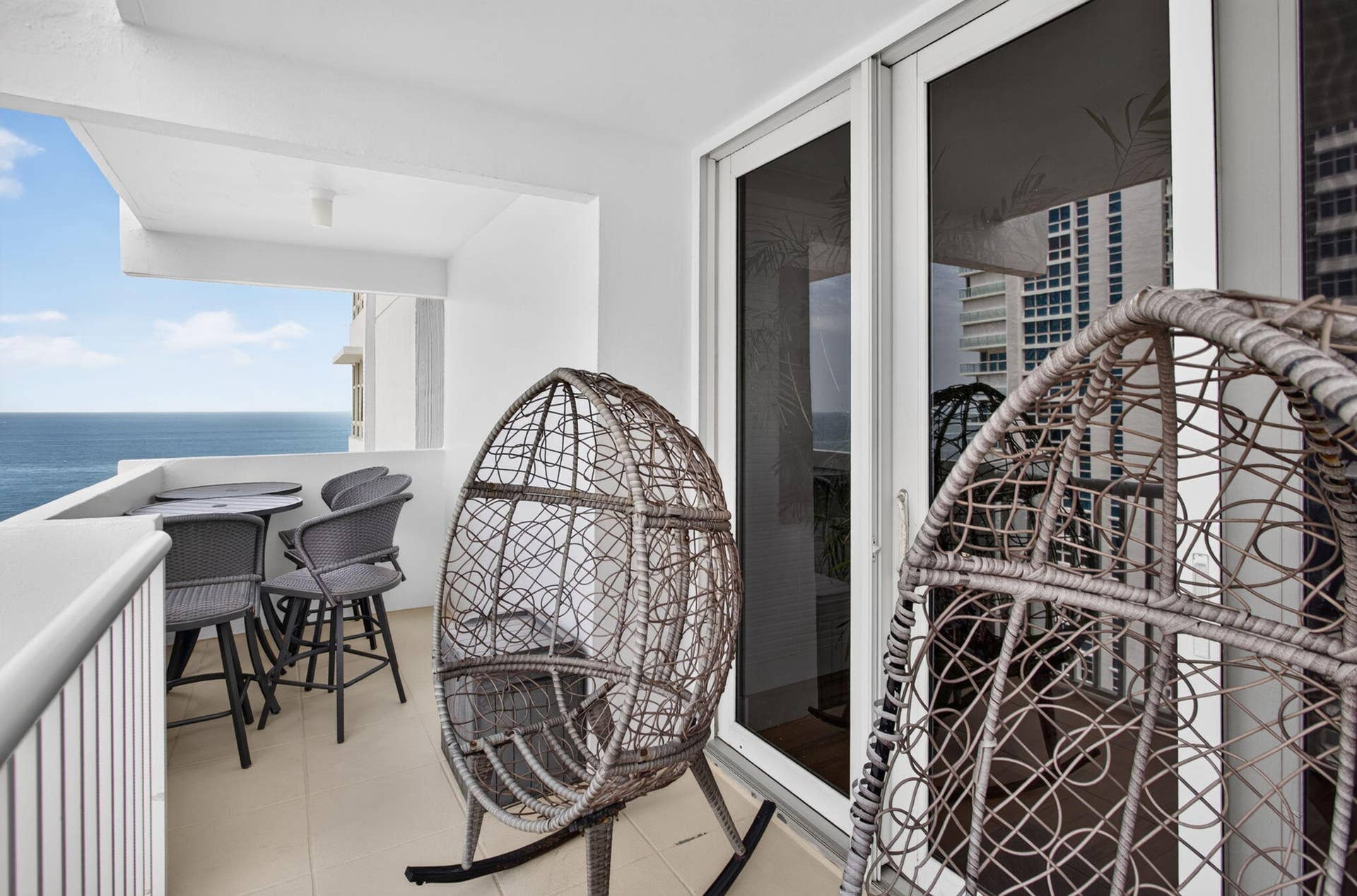 1370 S OCEAN Boulevard, #1705, Pompano Beach, Pompano Beach, FL 33062 Balcony 2 is quite spacious