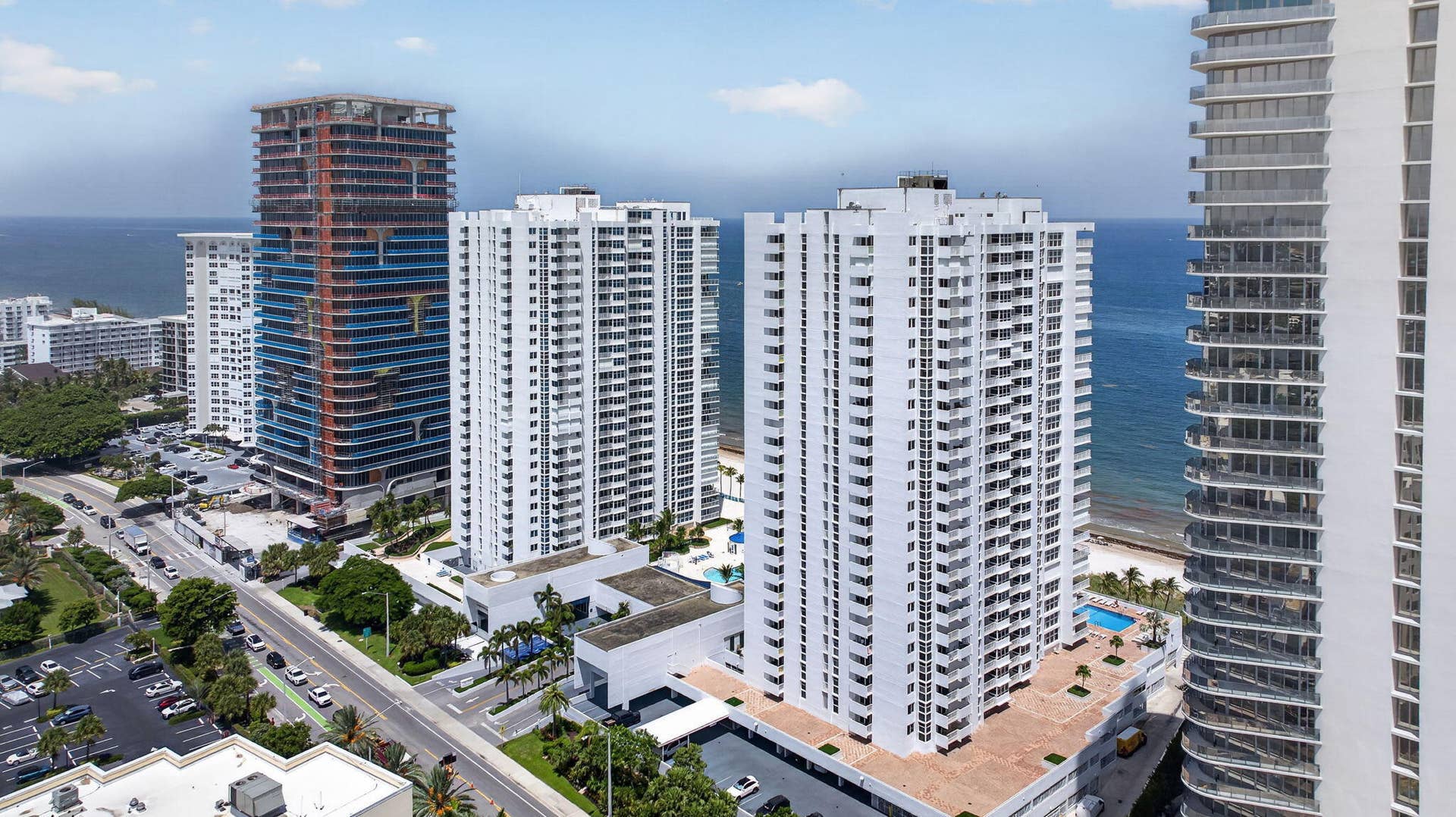 1370 S OCEAN Boulevard, #1705, Pompano Beach, Pompano Beach, FL 33062 East side of Oceran Blvd