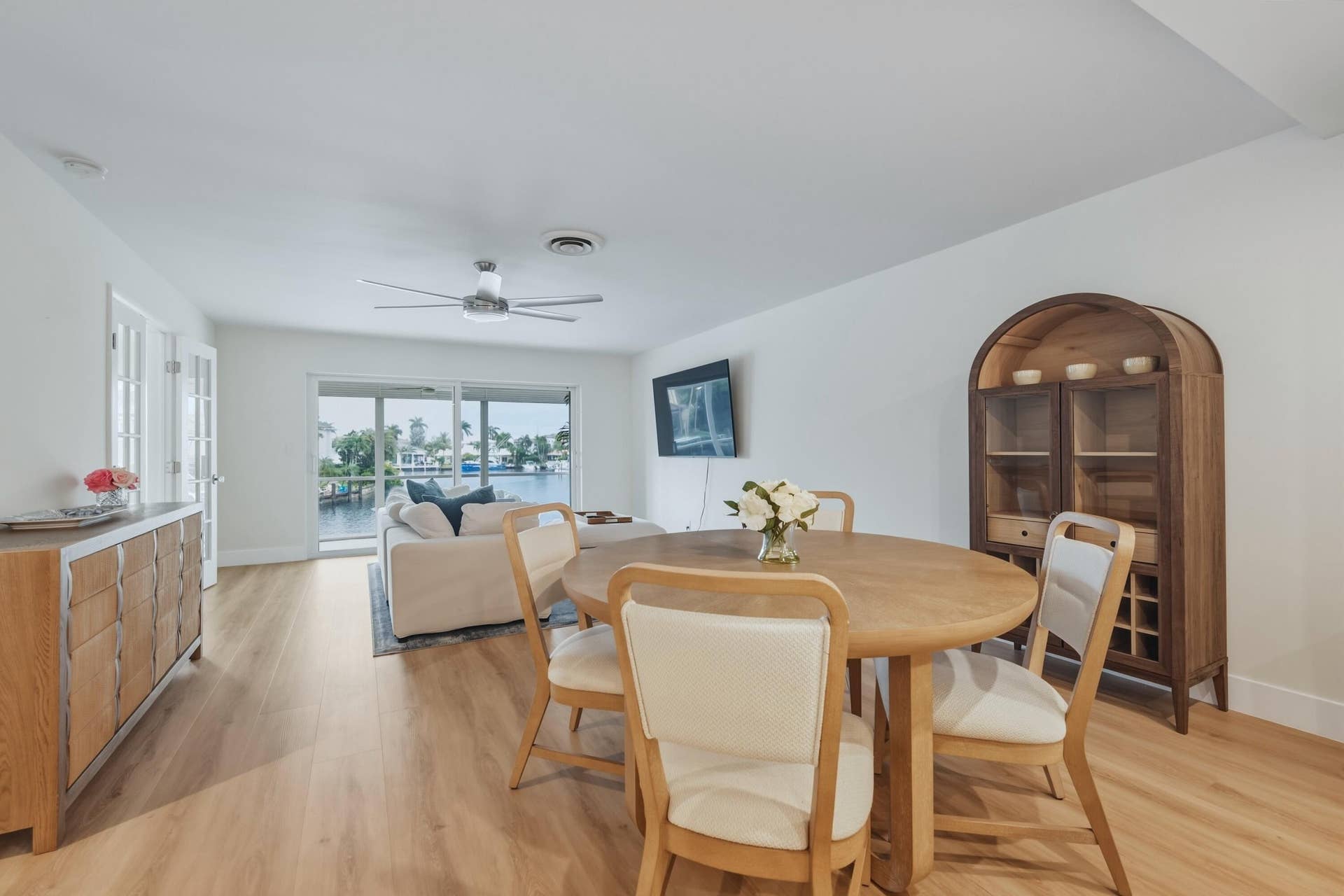 2330 NE 36th Street, #11, Lighthouse Point, FL 33064 Dining & Living Area