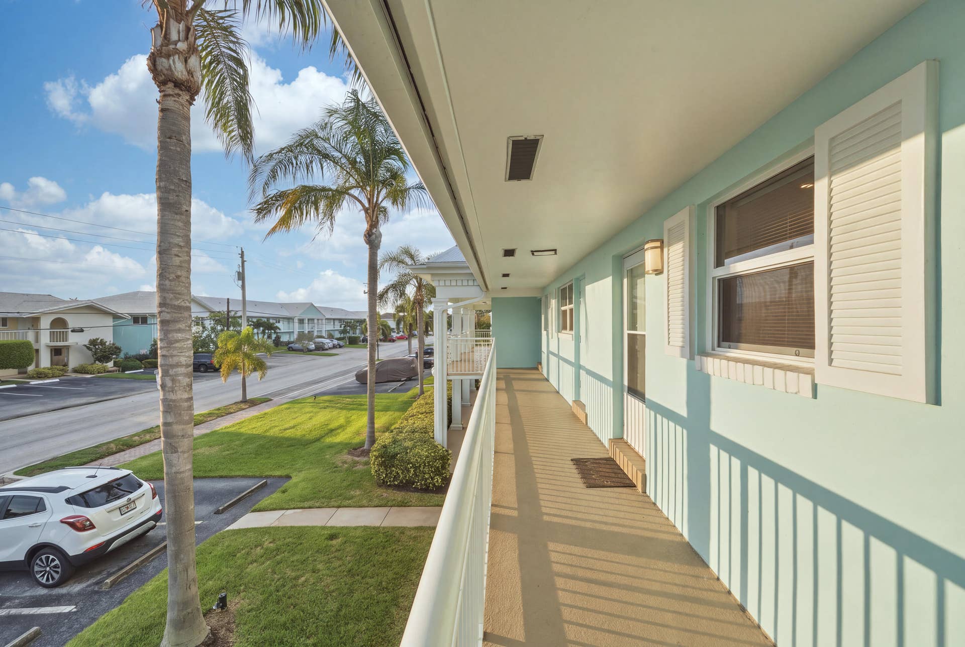 2330 NE 36th Street, #11, Lighthouse Point, FL 33064 Front of Condo Walkway