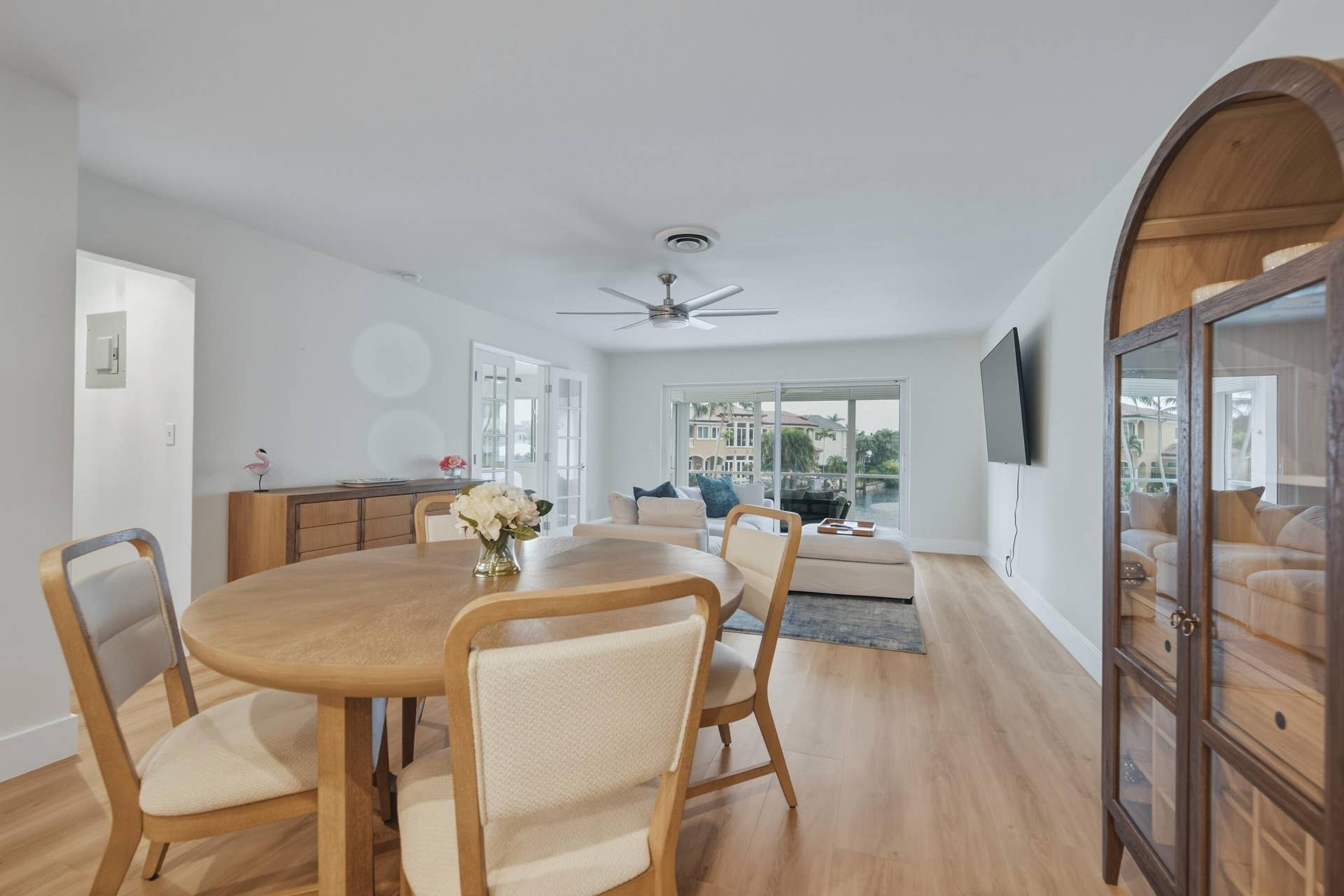2330 NE 36th Street, #11, Lighthouse Point, FL 33064 Dining & Living Area