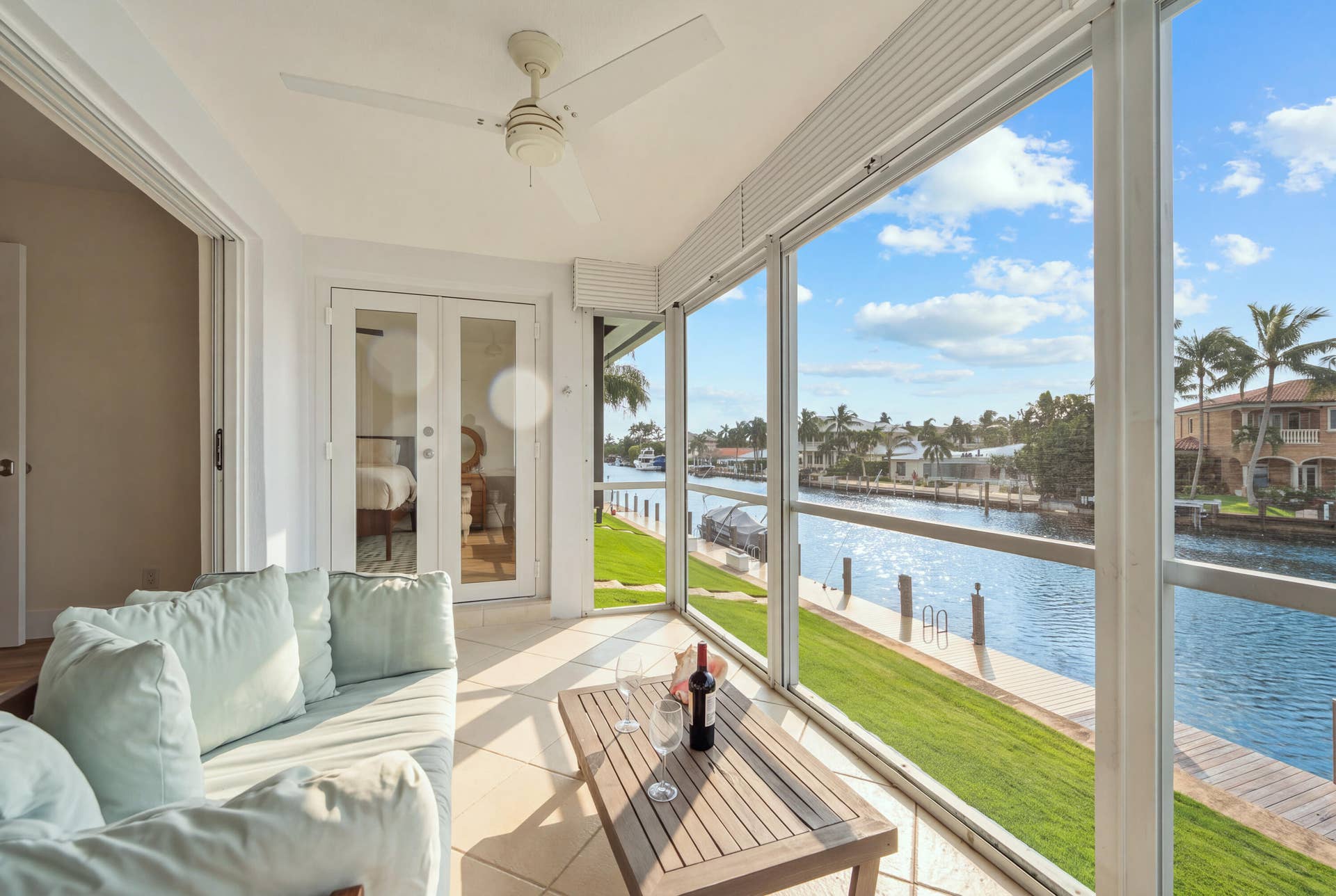 2330 NE 36th Street, #11, Lighthouse Point, FL 33064 Screened-In Balcony