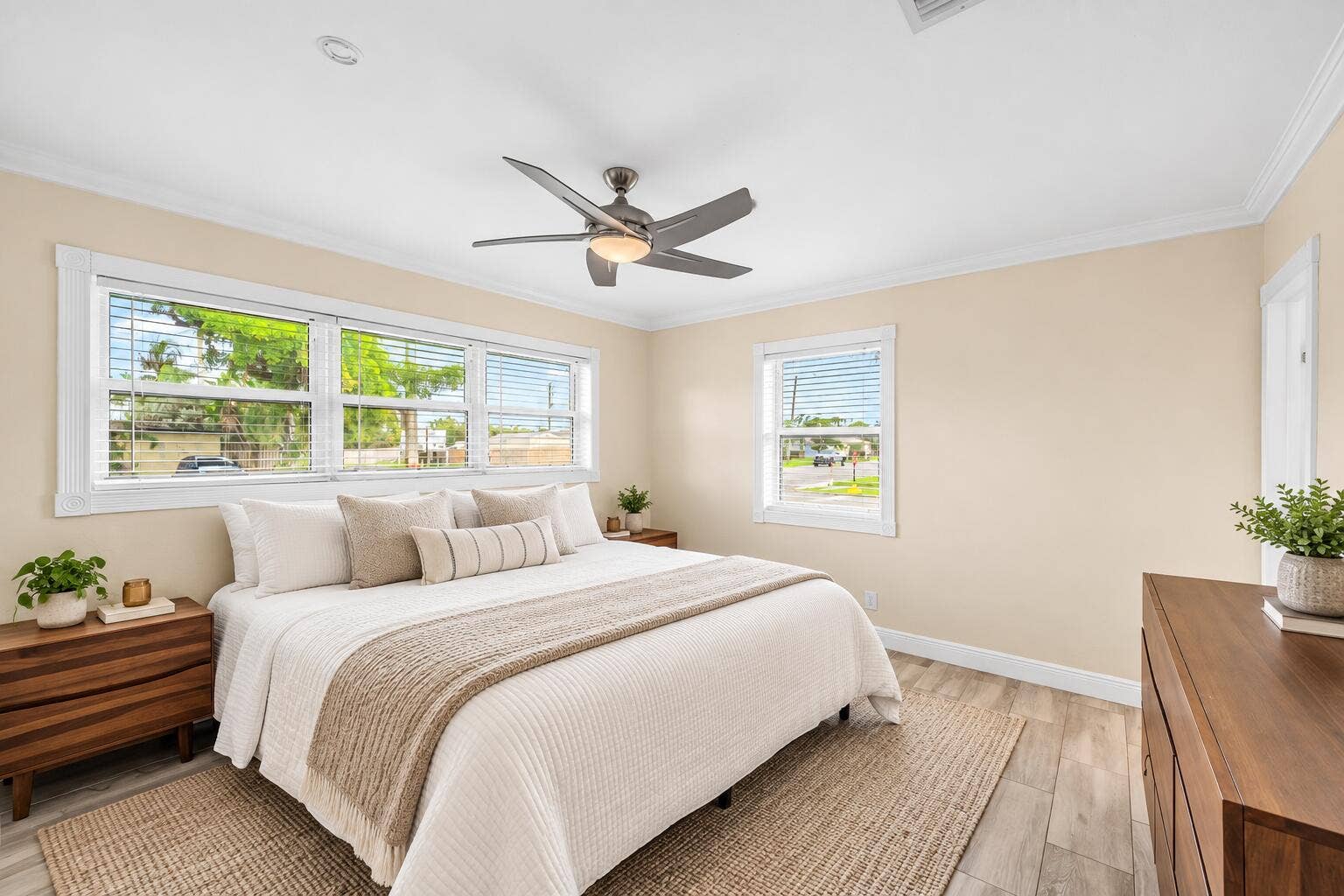 301 SE 3RD Terrace, Dania Beach, FL 33004 Primary Bedroom *virtually staged*