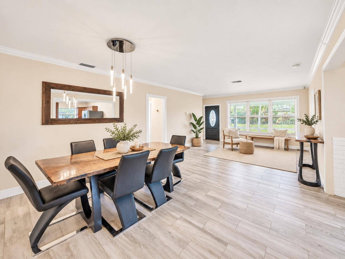 301 SE 3RD Terrace, Dania Beach, FL 33004 Living & Dining Room *virtually staged*