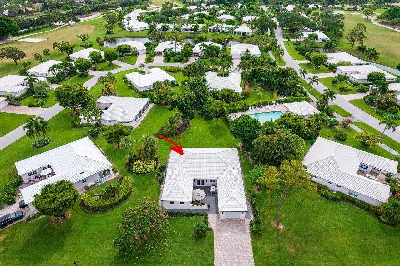 4582 Sanderling Circle W, Boynton Beach, FL 33436 Aerial view