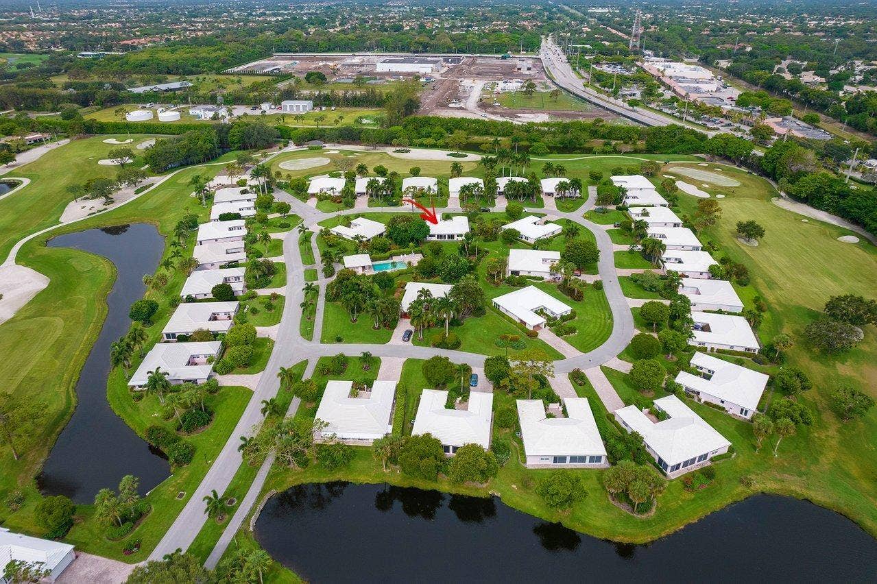 4582 Sanderling Circle W, Boynton Beach, FL 33436 Aerial view