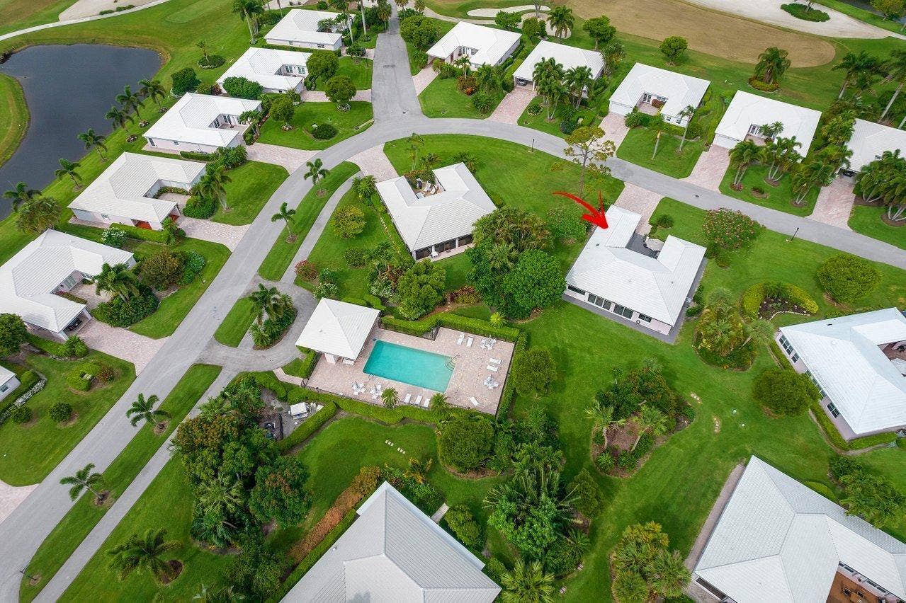 4582 Sanderling Circle W, Boynton Beach, FL 33436 Aerial view