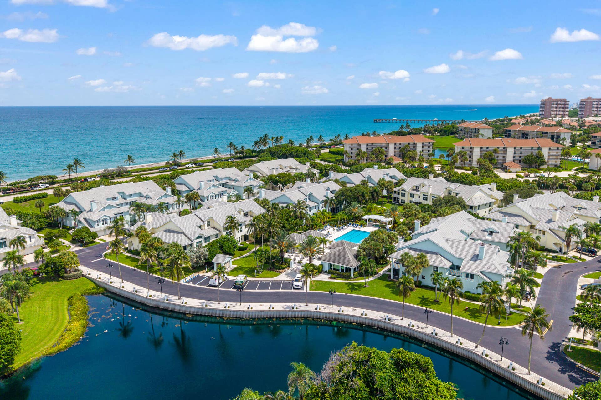 909 Mainsail Circle, Jupiter, FL 33477 Overhead Development View