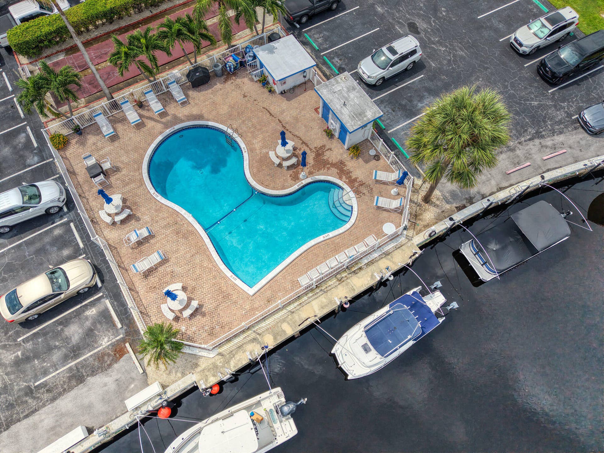 15 Pool + Boat Dock View (2)