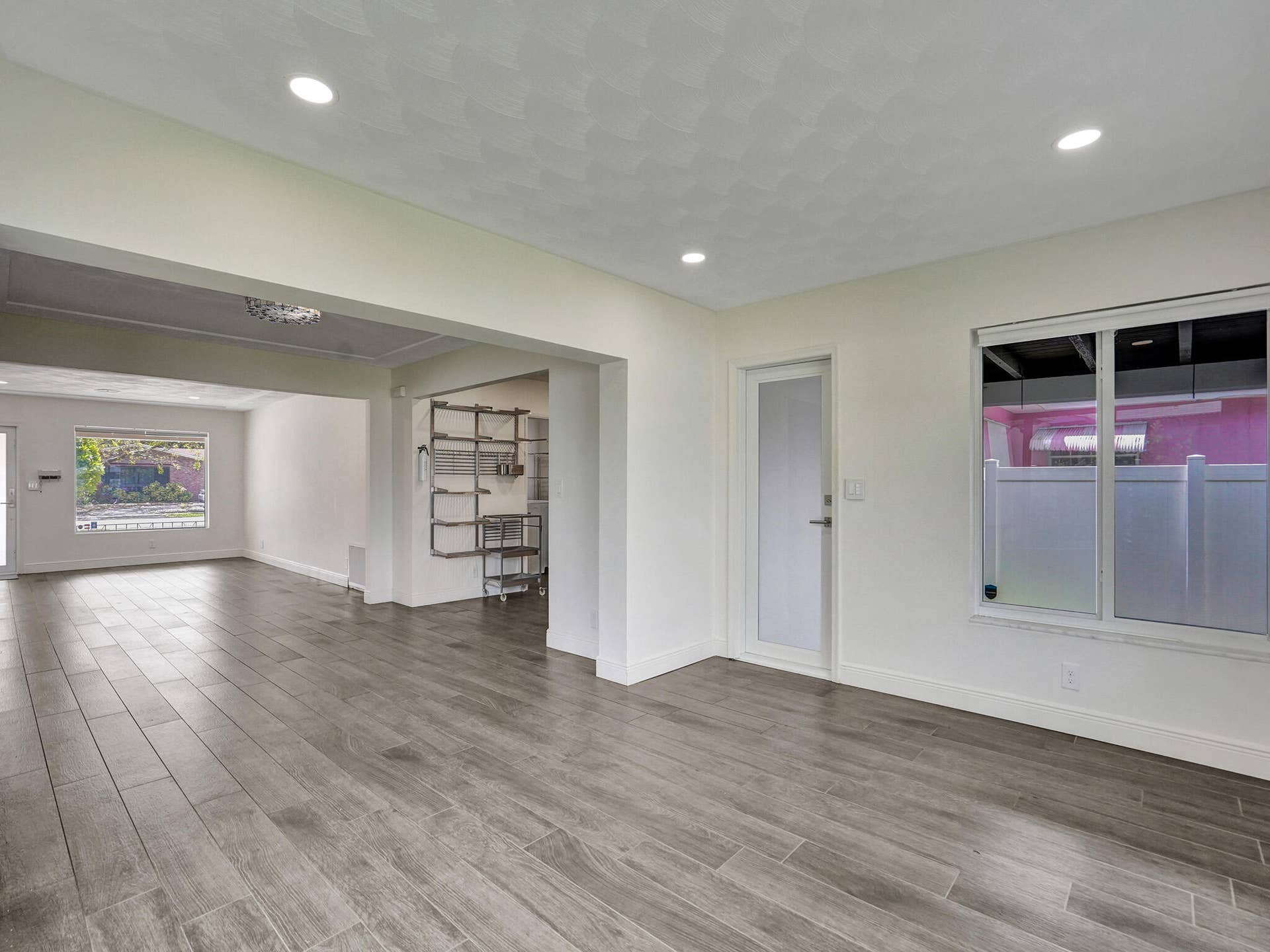 4309 JOHNSON Street, Hollywood, FL 33021 pen Concept floorplan allows for the eye to see from the front to the back of the house